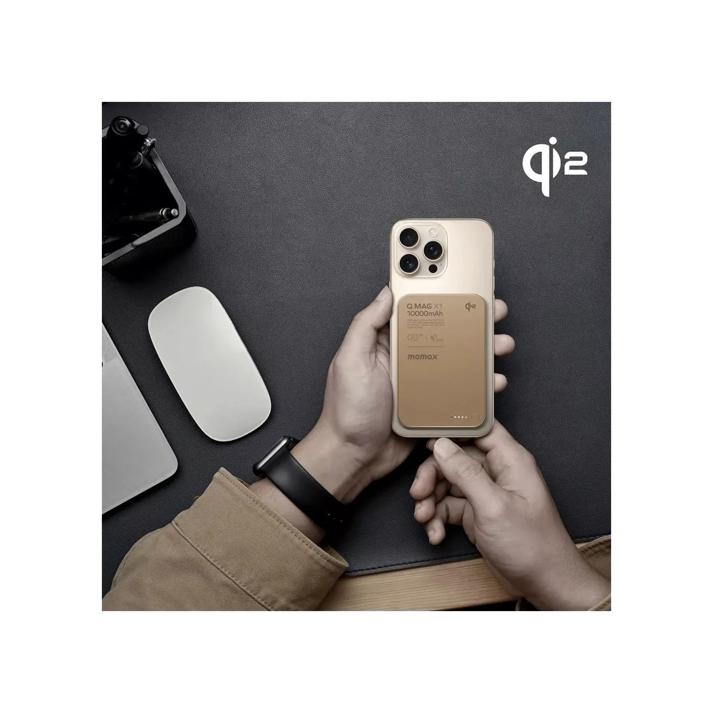 Momax Q.Mag X1 Gen 2 Qi2 10K MagSafe Battery