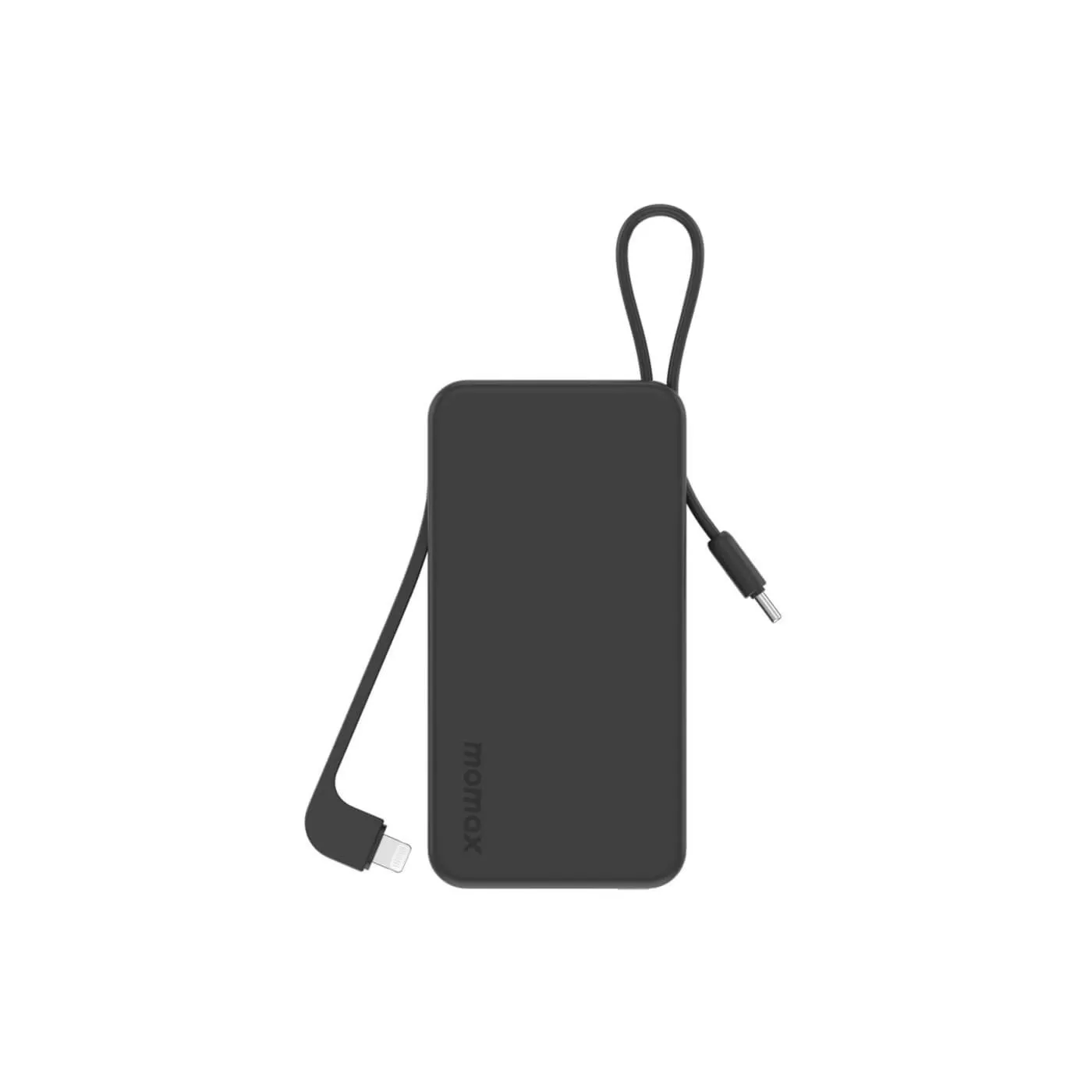 Momax 1-Power Vital 10K Built-in USB-C & Lightning Power Bank