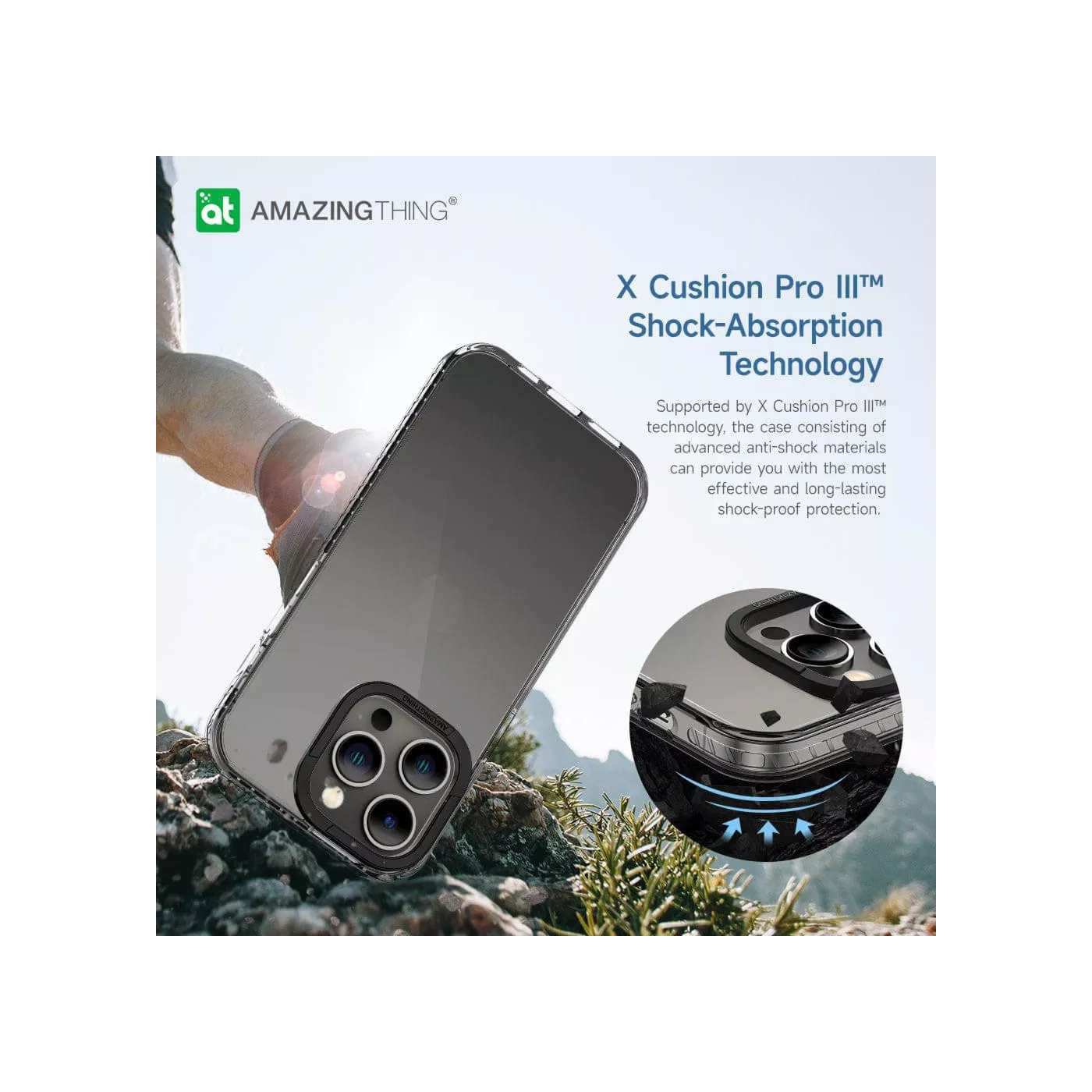 AmazingThing Titan Drop-Proof Case for iPhone 14 Pro