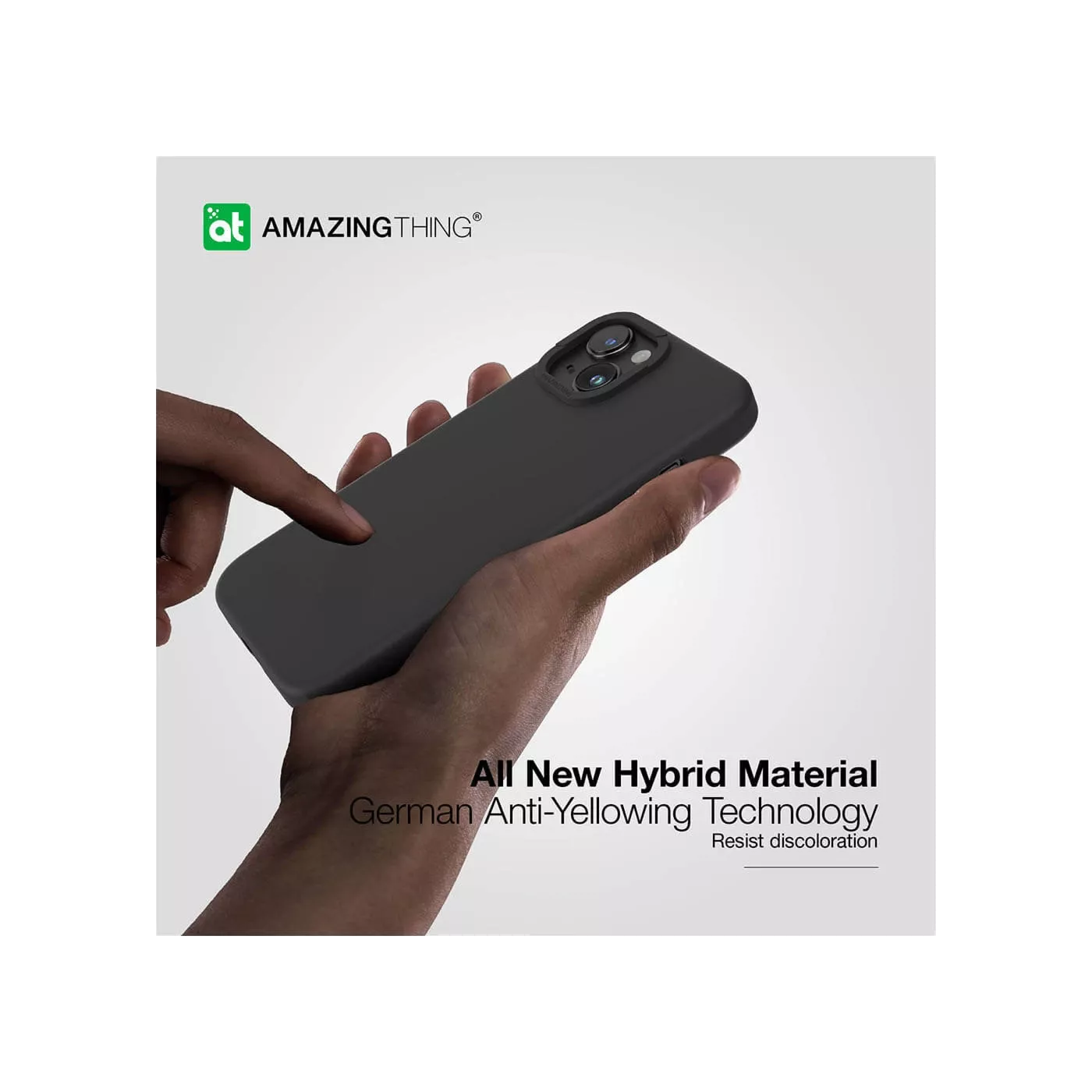 AmazingThing Smoothie iPhone 15 Plus MagSafe Case - New Black