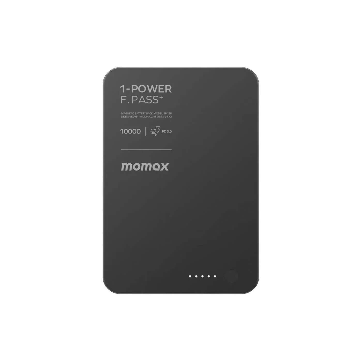 Momax 1-Power 10K Built-in Cable Power Bank