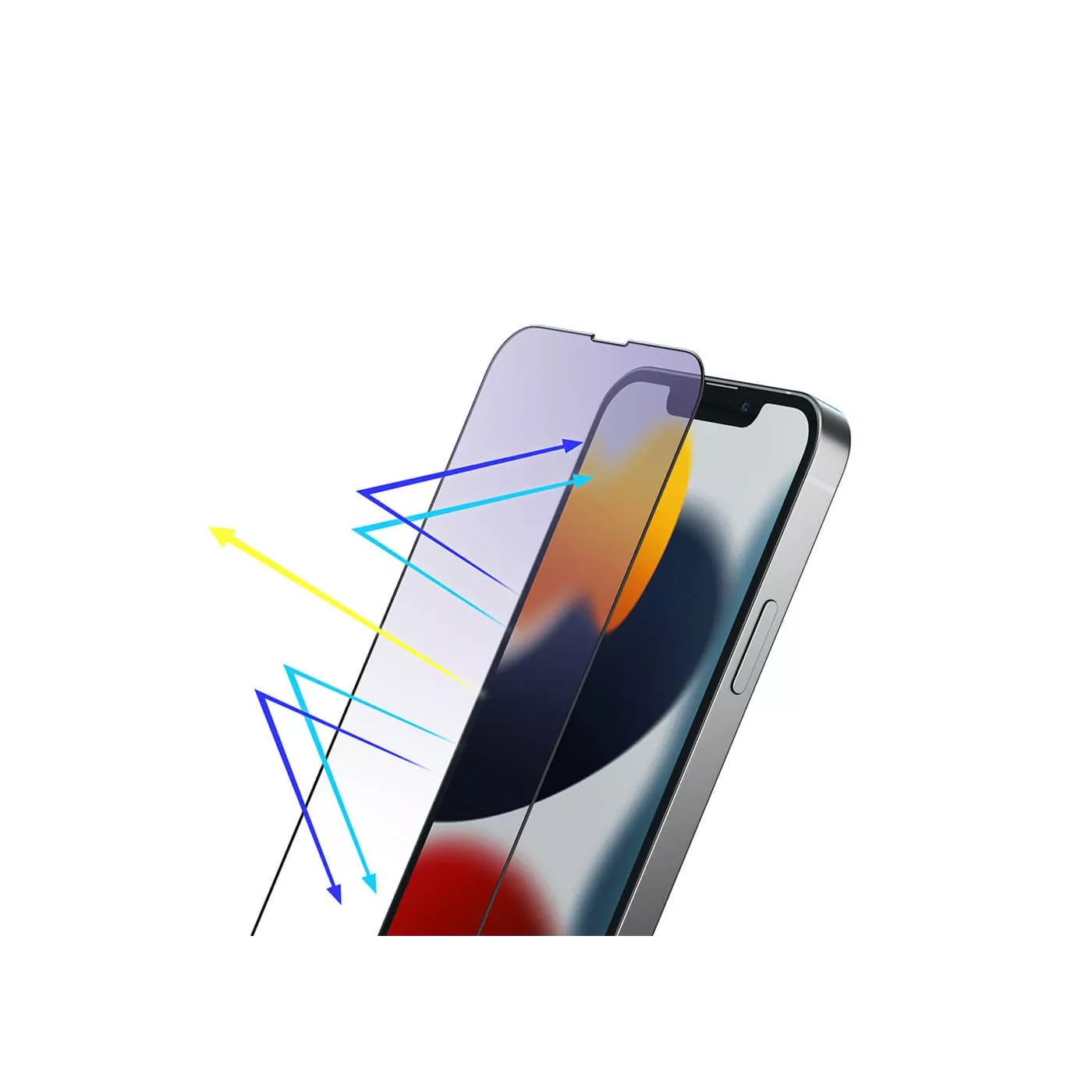 غطاء حماية لشاشة iPhone Pro Max مقاوم للضوء من AmazingThing