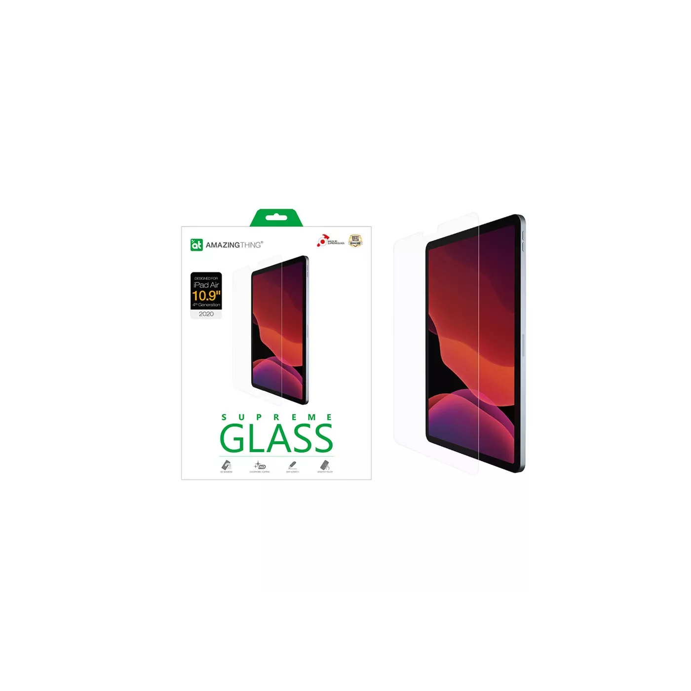AmazingThing Radix iPad 10.9-inch 2022 Screen Protector - Clear