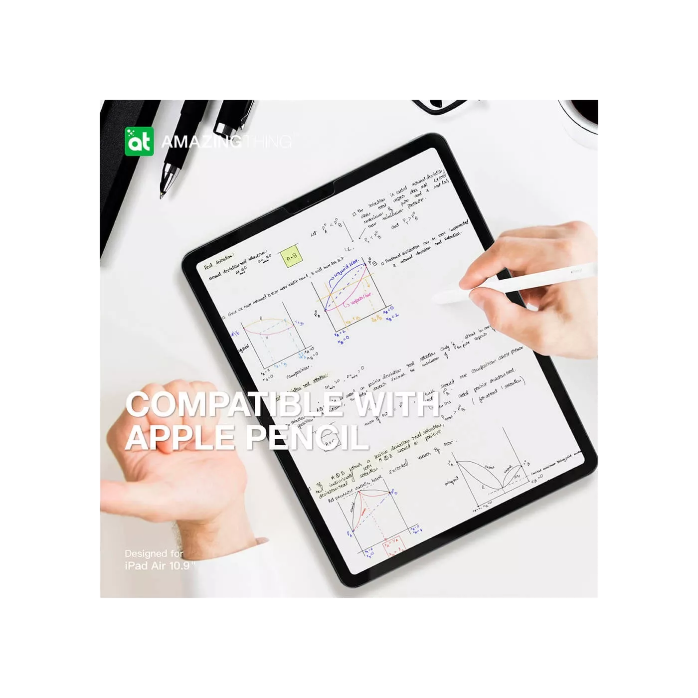 AmazingThing Radix iPad 10.9-inch 2022 Screen Protector - Clear