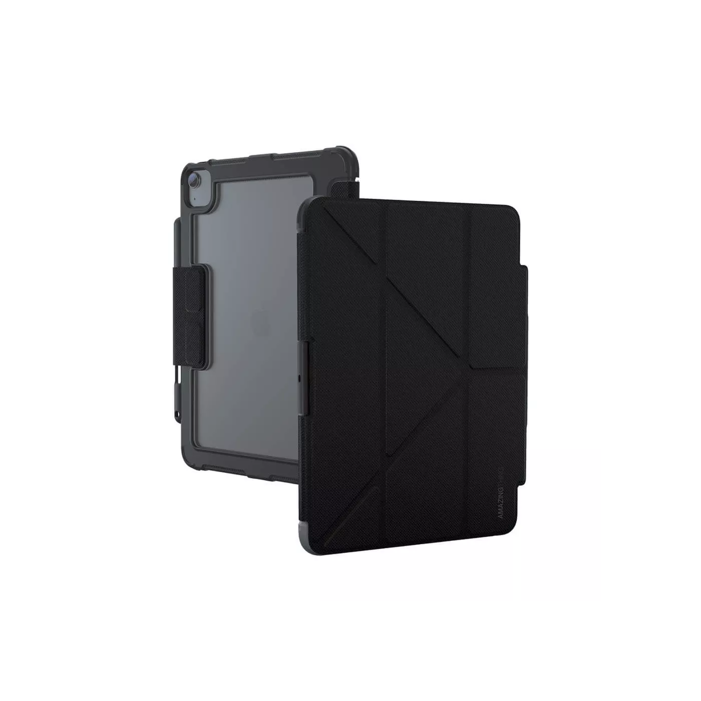 AmazingThing Explorer Pro Folio Case For iPad Air 5 10.9-inch 2022 Black