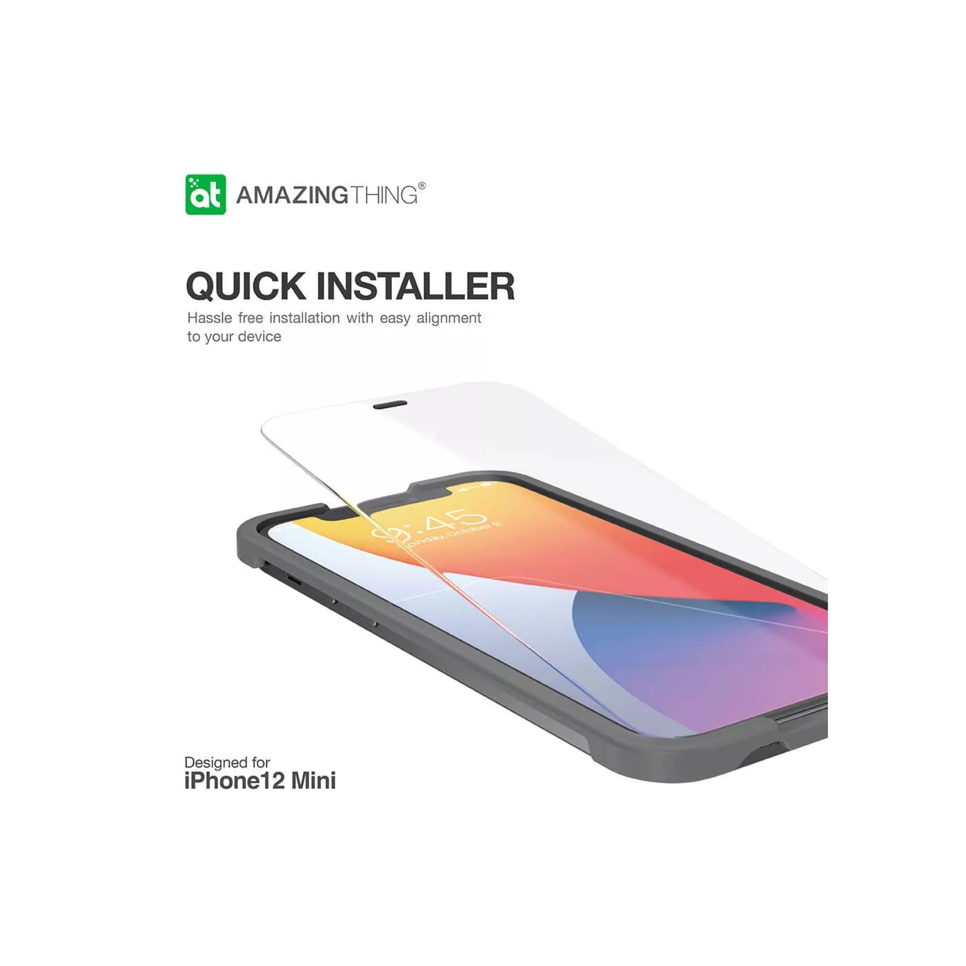 AmazingThing iPhone 12 Mini SkyView Screen Protector Clear