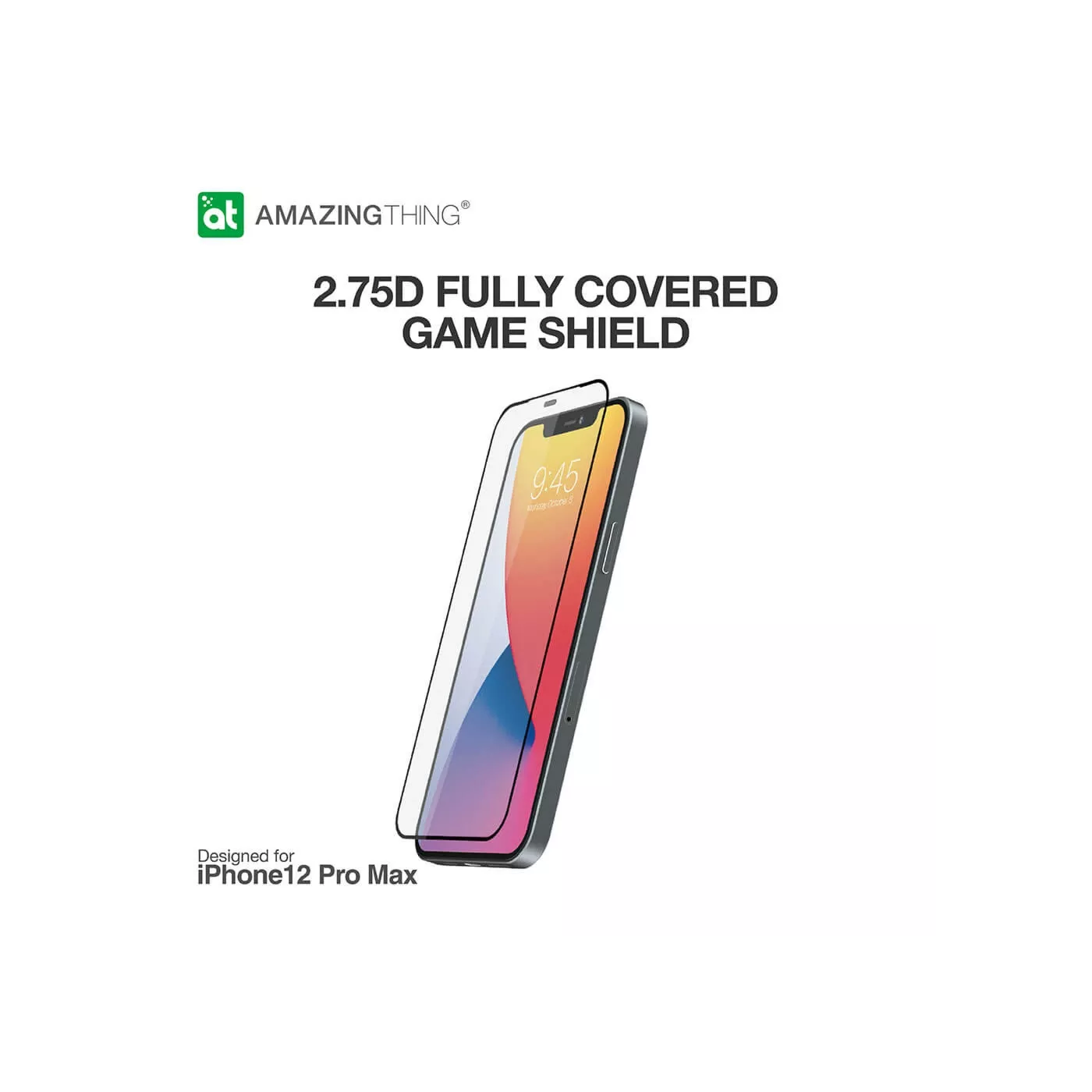 AmazingThing iPhone 12 Pro Max 2.75D Glass Screen Protecto