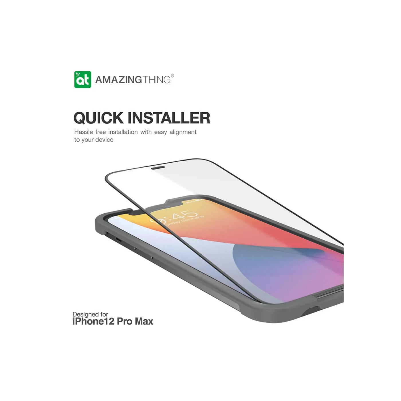 AmazingThing iPhone 12 Pro Max 2.75D Glass Screen Protecto