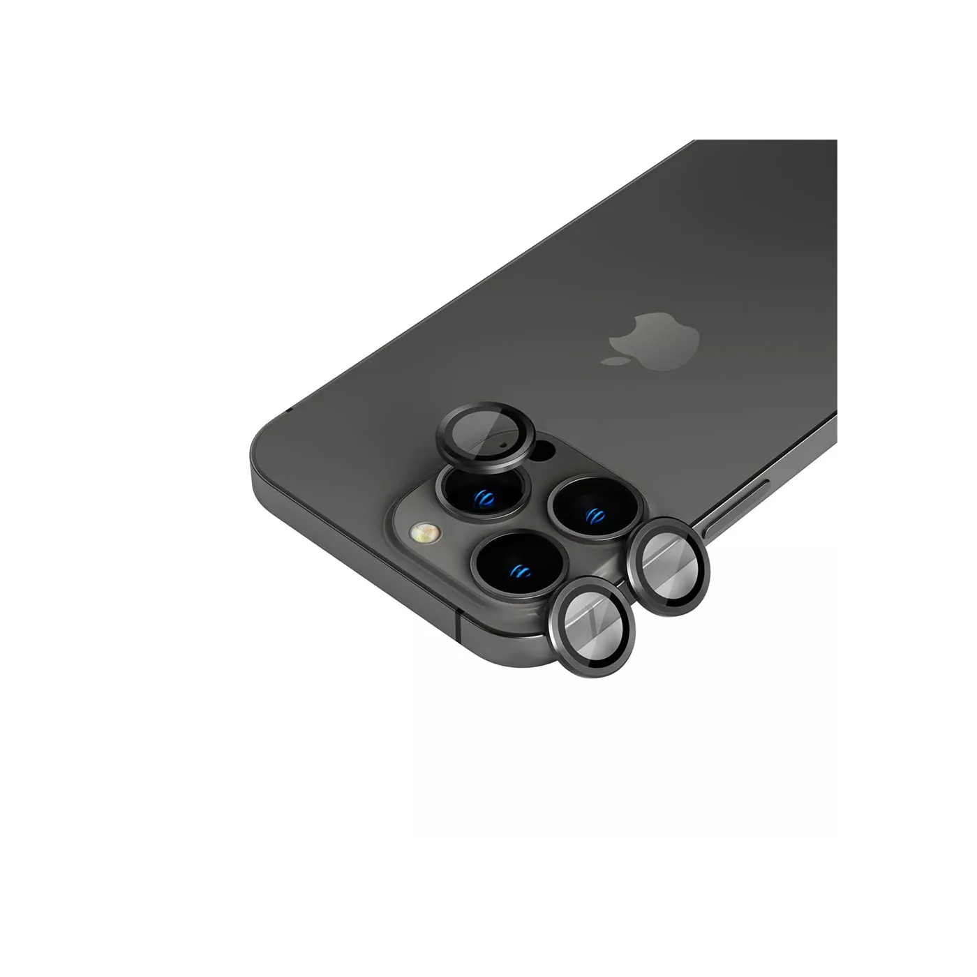 عدسة حماية كاميرا iPhone 13 Pro Max من أمازينج ثينج لون رمادي