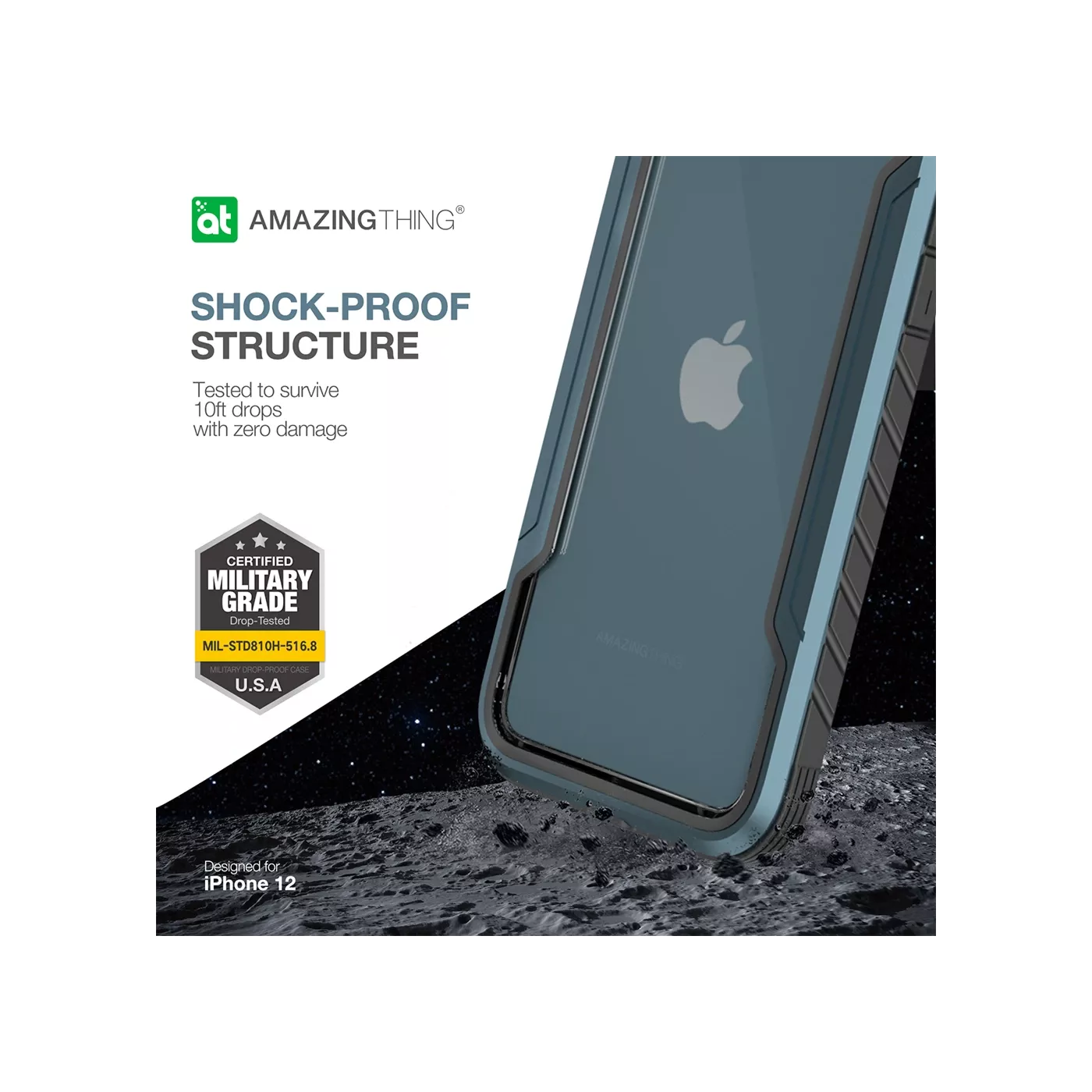AmazingThing Drop-Proof Case for iPhone 12 mini