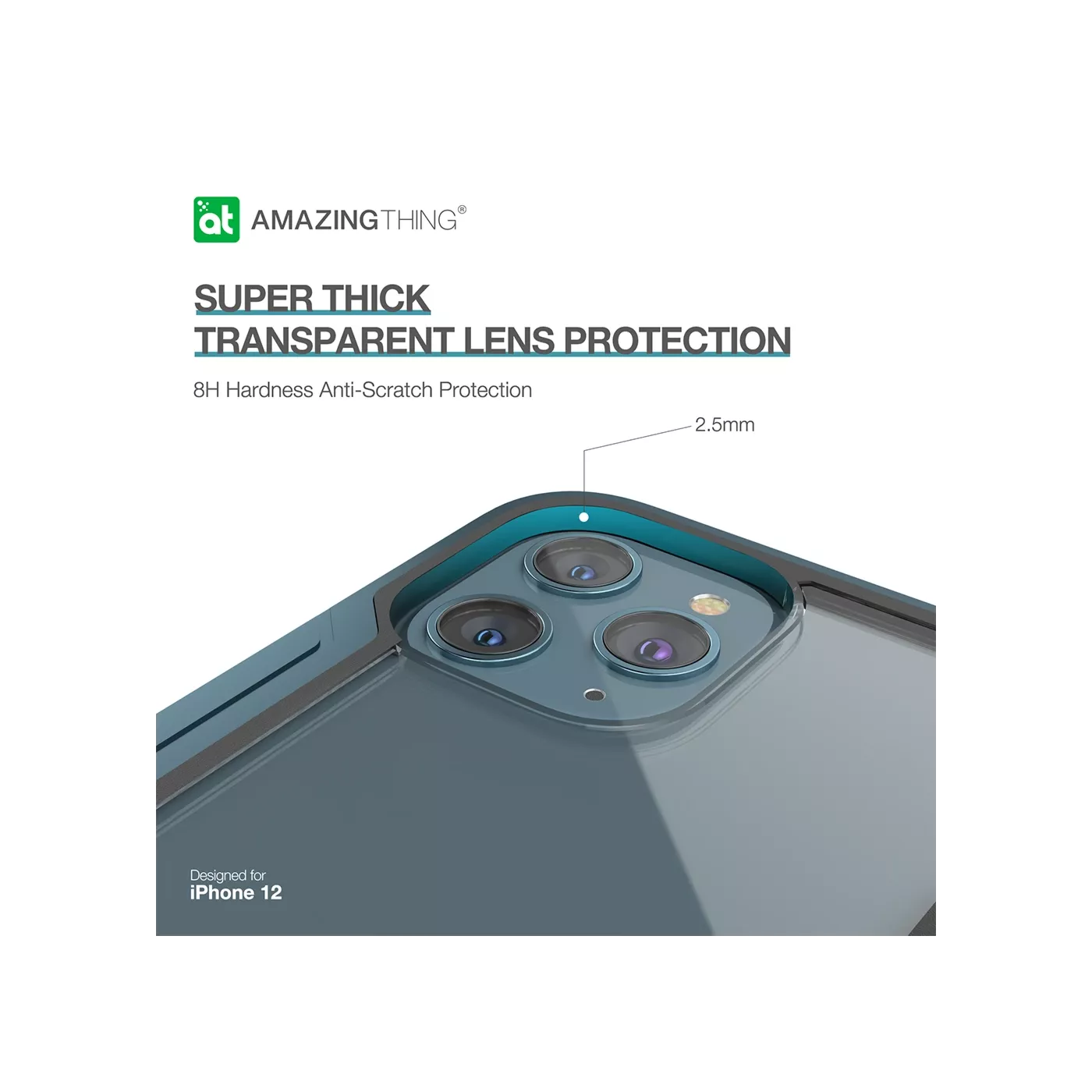 AmazingThing Drop-Proof Case for iPhone 12 mini