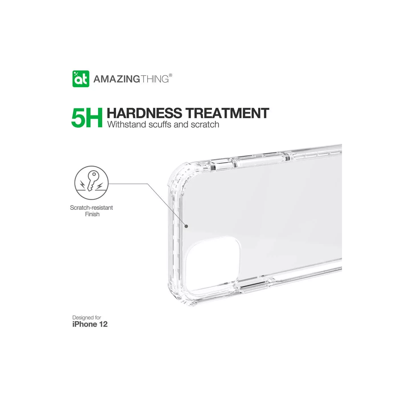 AmazingThing iPhone 12 Mini Novoboost Screen Protector Cl