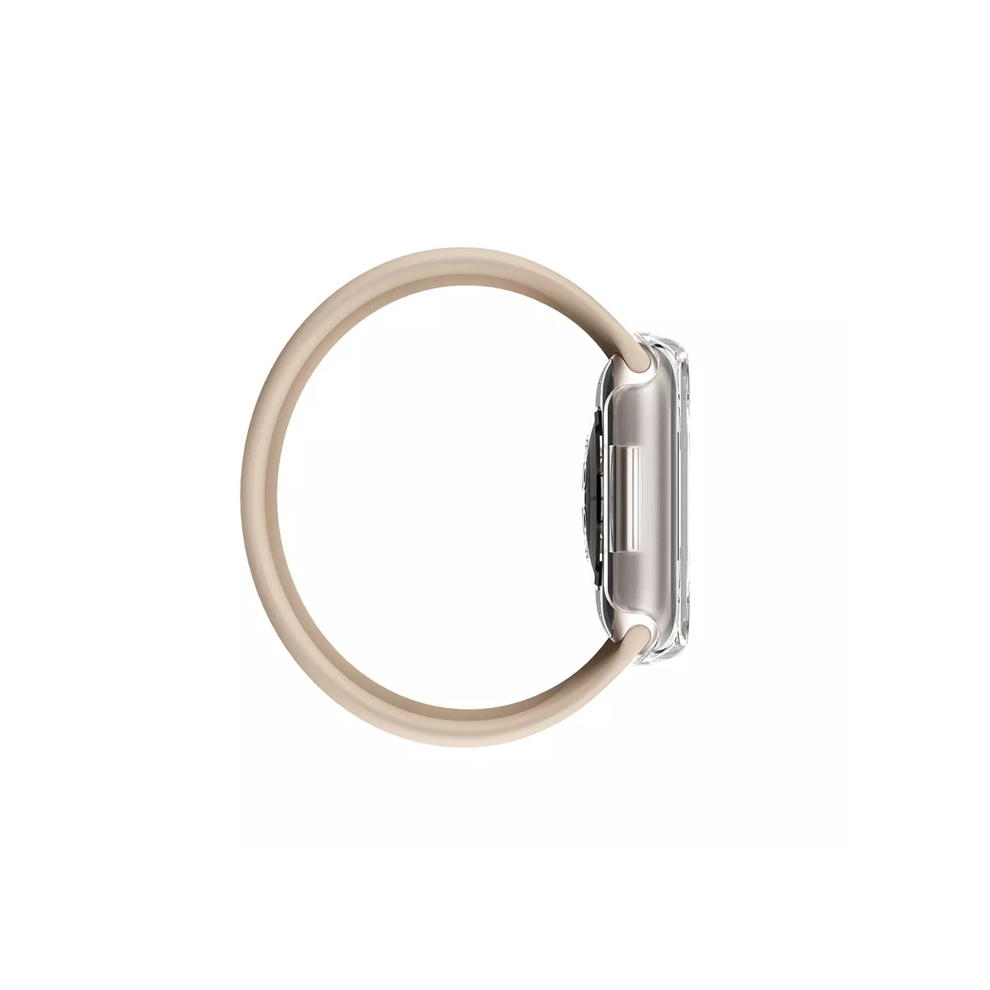غطاء حماية لساعة Apple Watch 8 قياس 41 ملم من AmazingThing - شفاف