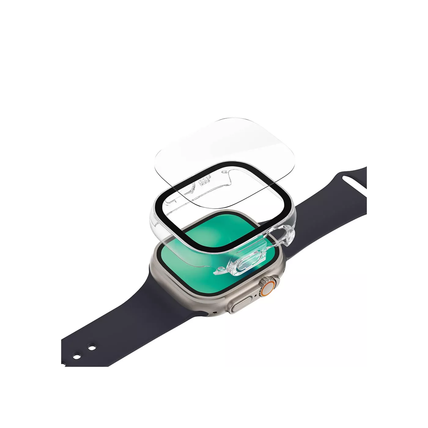 AmazingThing Marsix Pro Bumper with Glass for Apple Watch Ultra 49mm