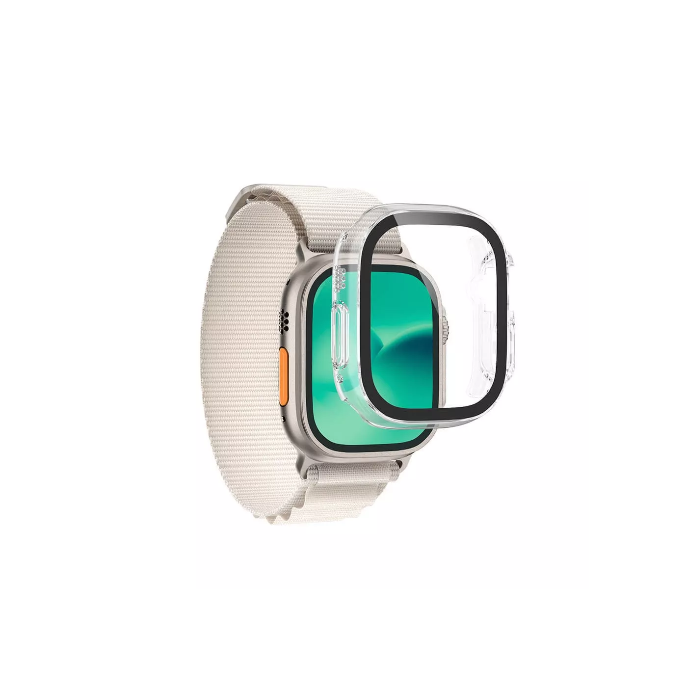 AmazingThing Marsix Pro Bumper with Glass for Apple Watch Ultra 49mm