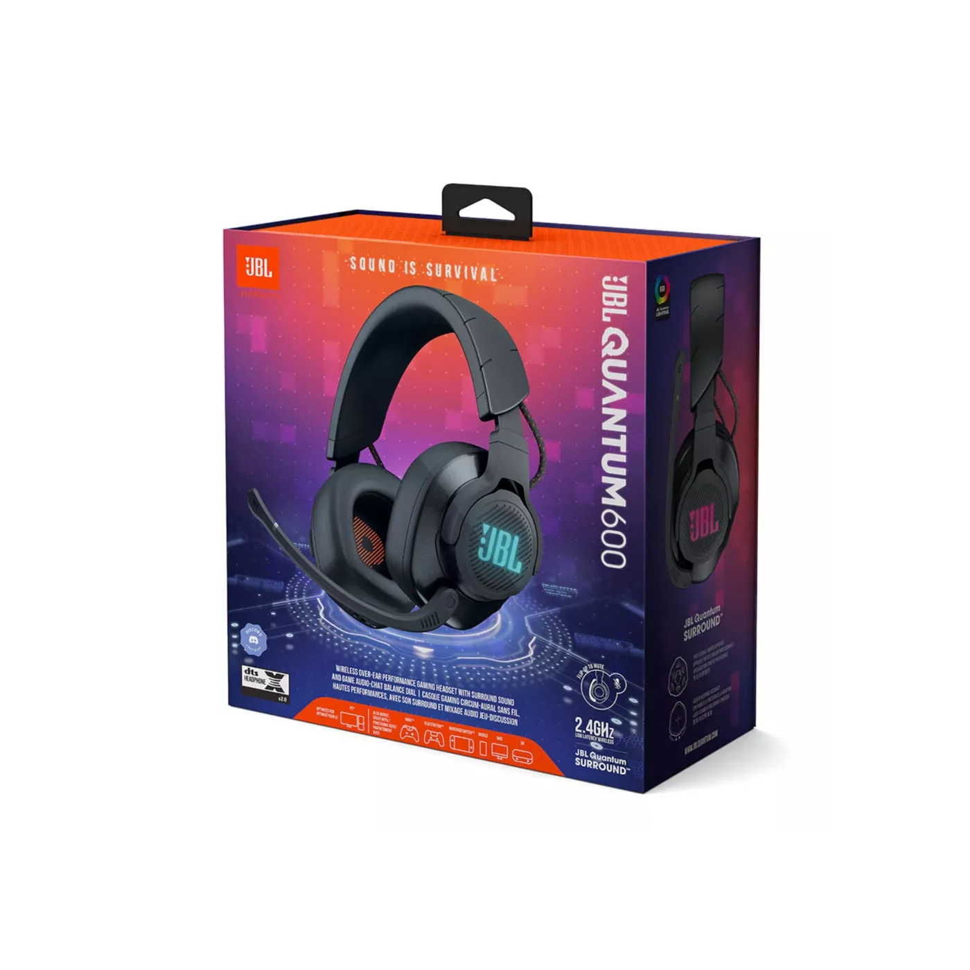 سماعة ألعاب لاسلكية JBL Quantum 600
