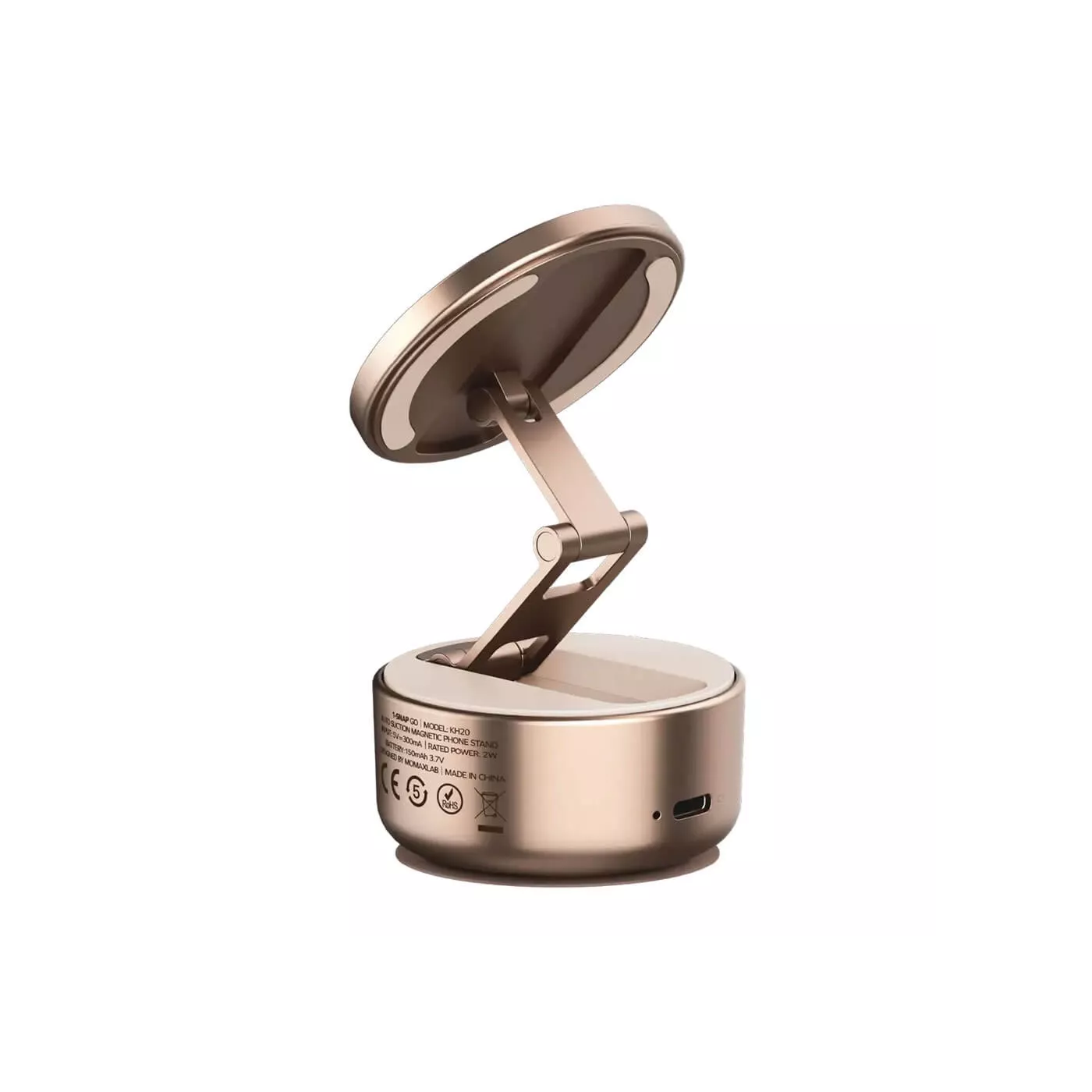 Momax 1-Snap Go Auto Suction Magnetic iPhone Stand