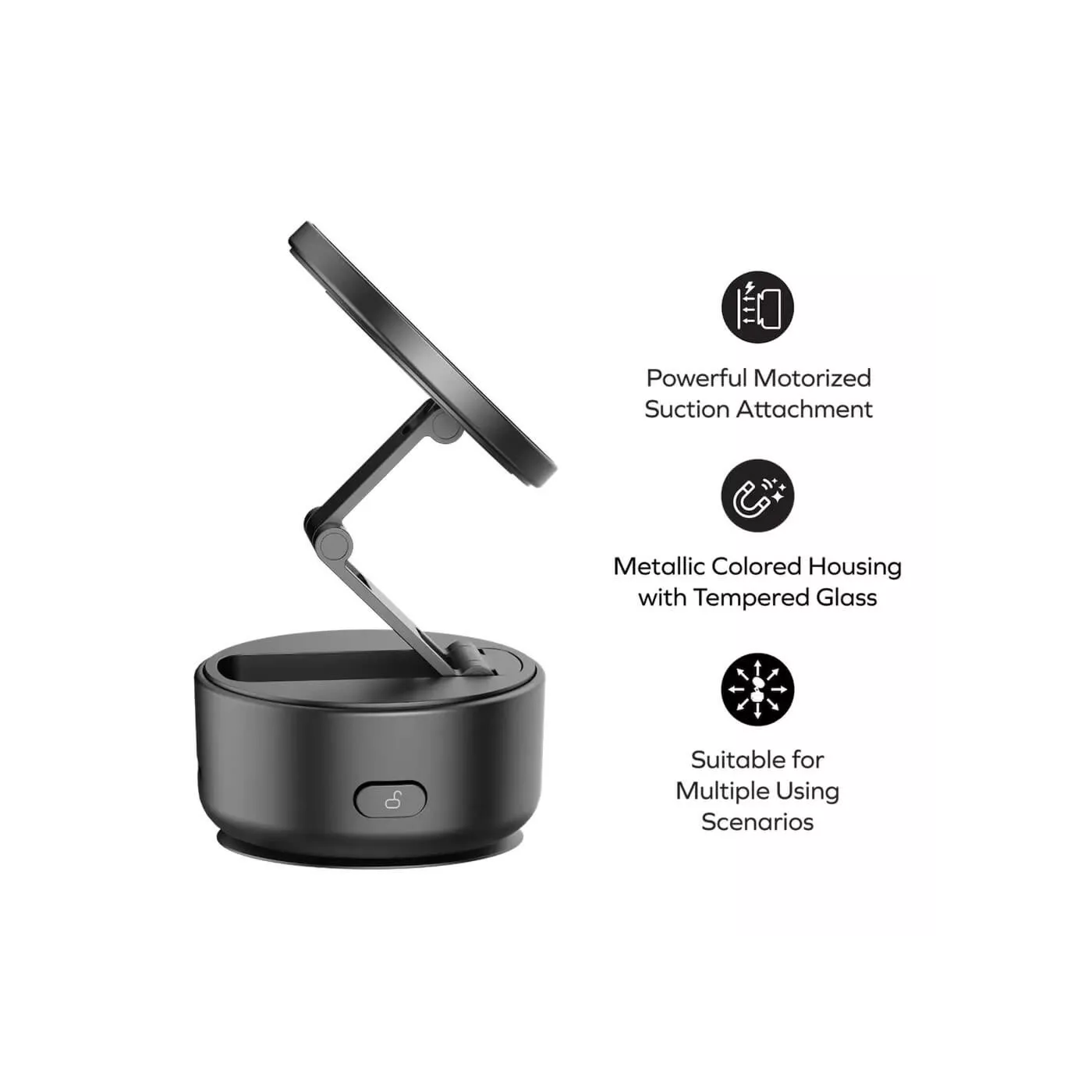 Momax 1-Snap Go Auto Suction Magnetic iPhone Stand