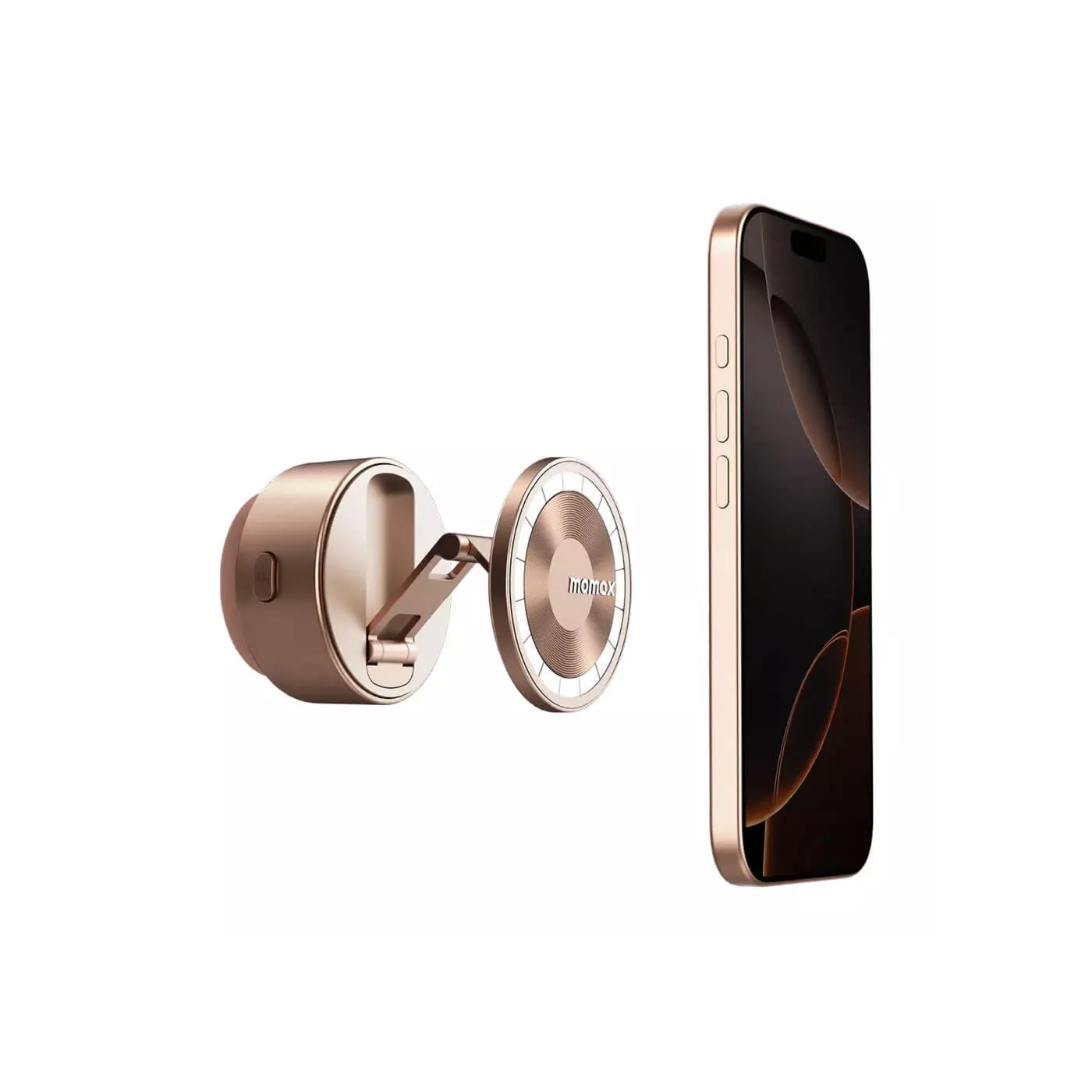 Momax 1-Snap Go Auto Suction Magnetic iPhone Stand