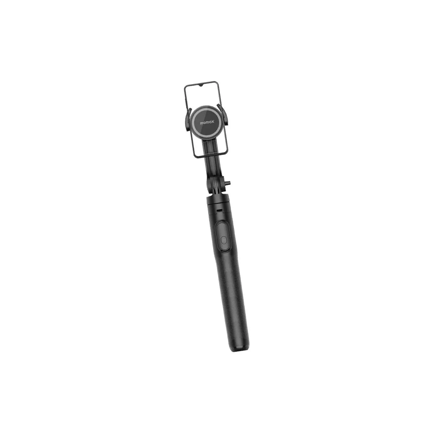 Momax 1-Snap Pole Magnetic Selfie Stick - Black