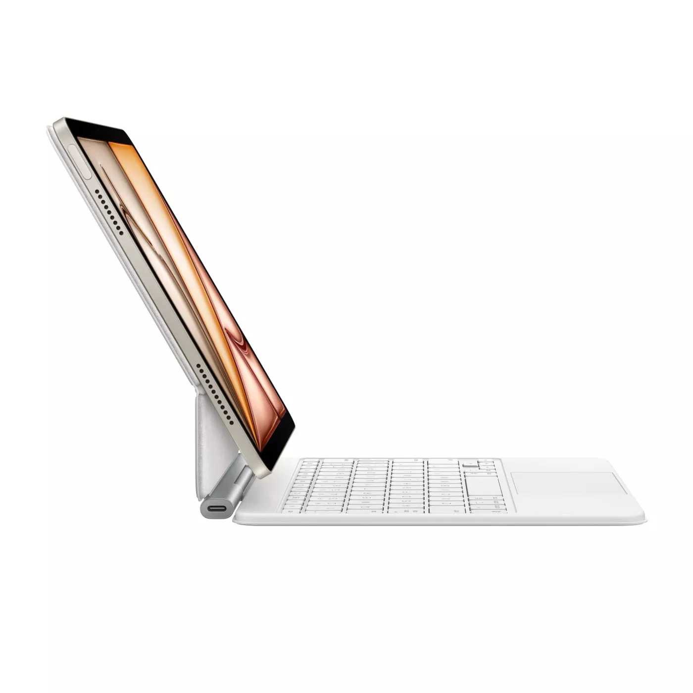 Magic Keyboard for iPad Air 11-inch (M3) - Arabic - White