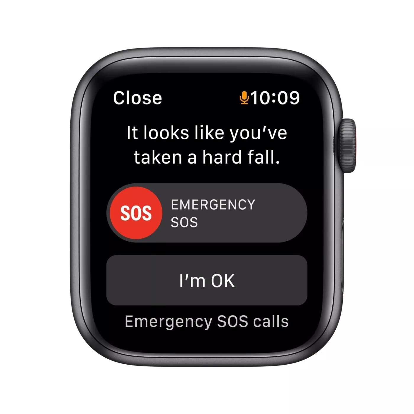 Apple Watch Nike Series 6 GPS 44mm Space Gray Aluminium Case with Anthracite/Black Nike Sport Band