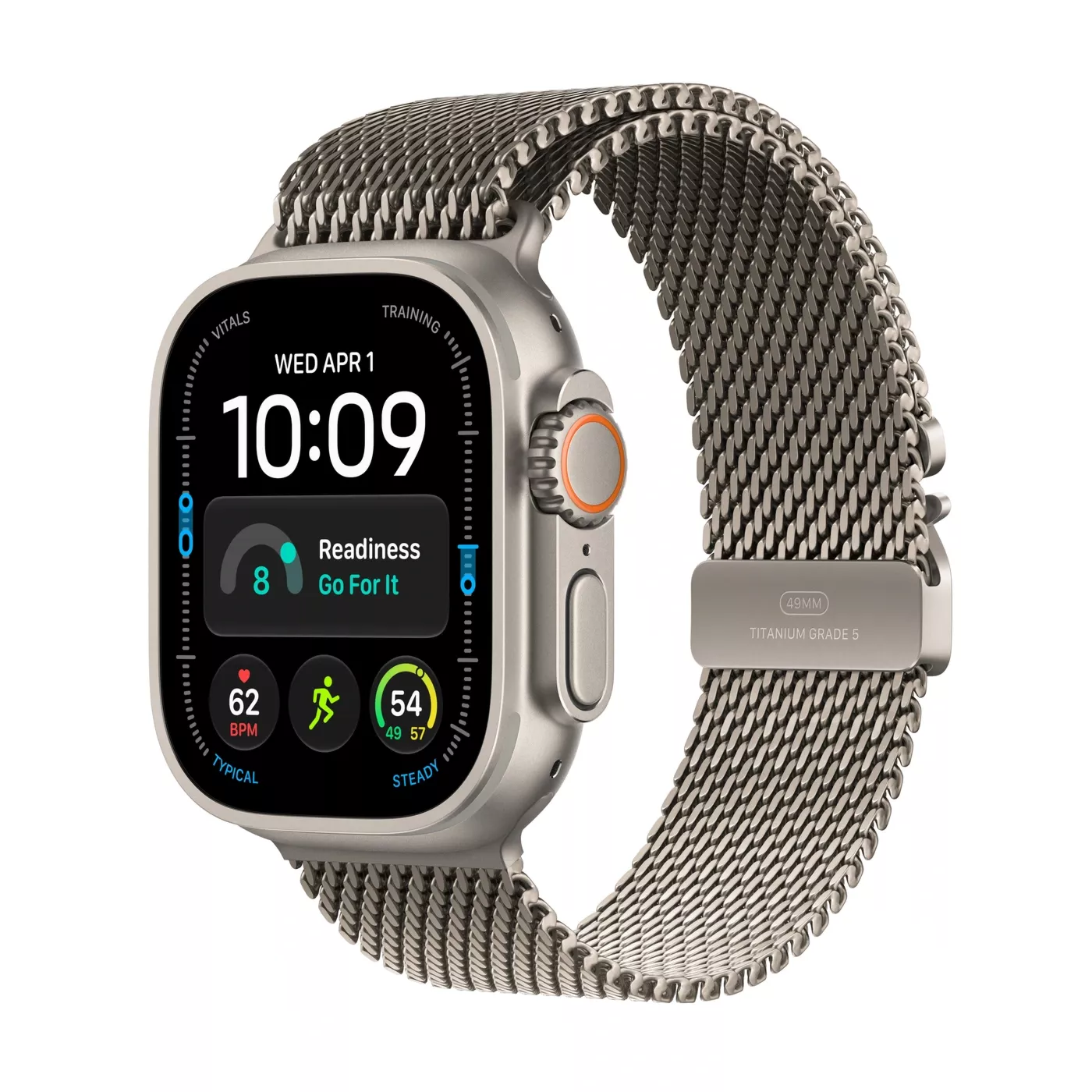 Apple Watch Ultra 4 with Milanese Loop