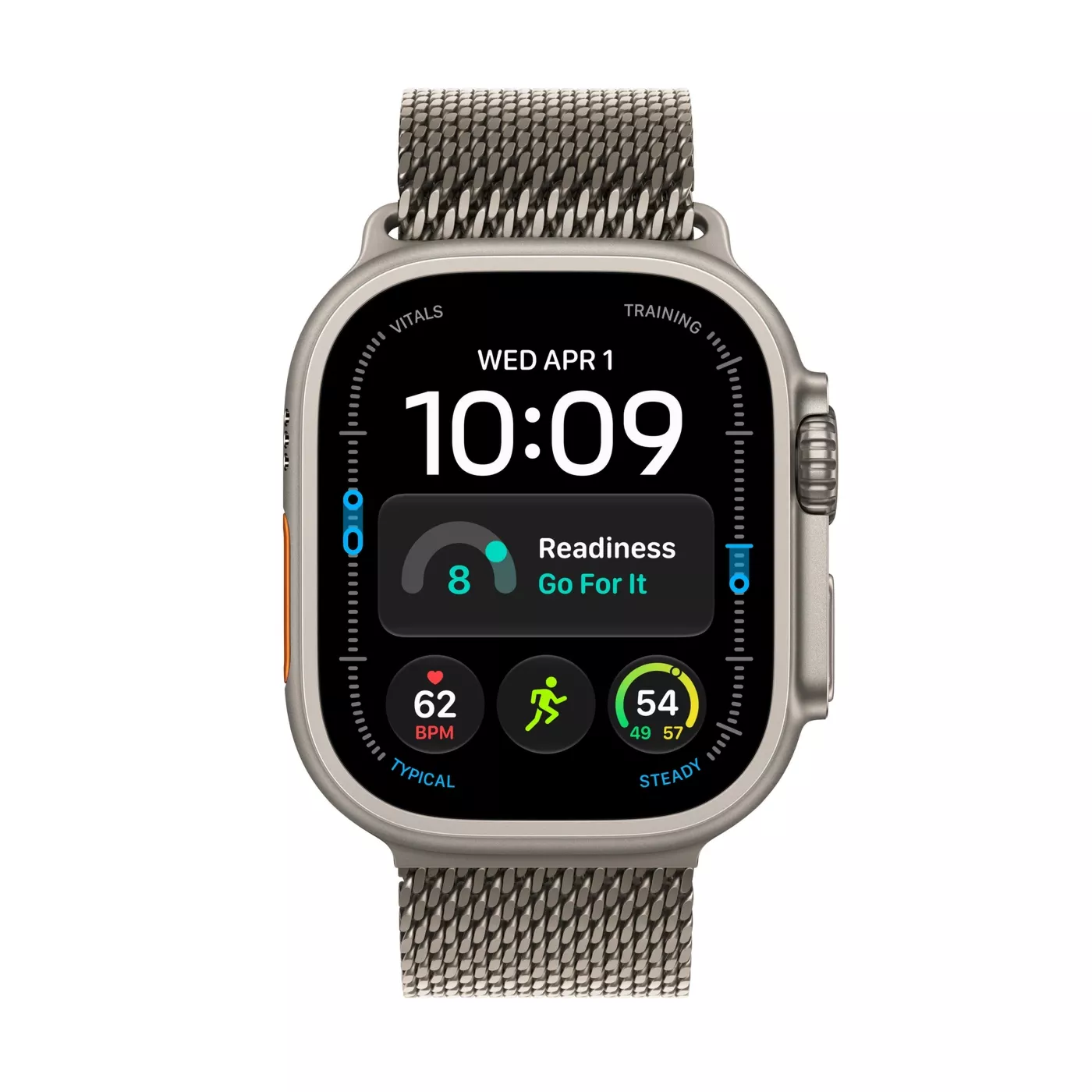Apple Watch Ultra 4 with Milanese Loop