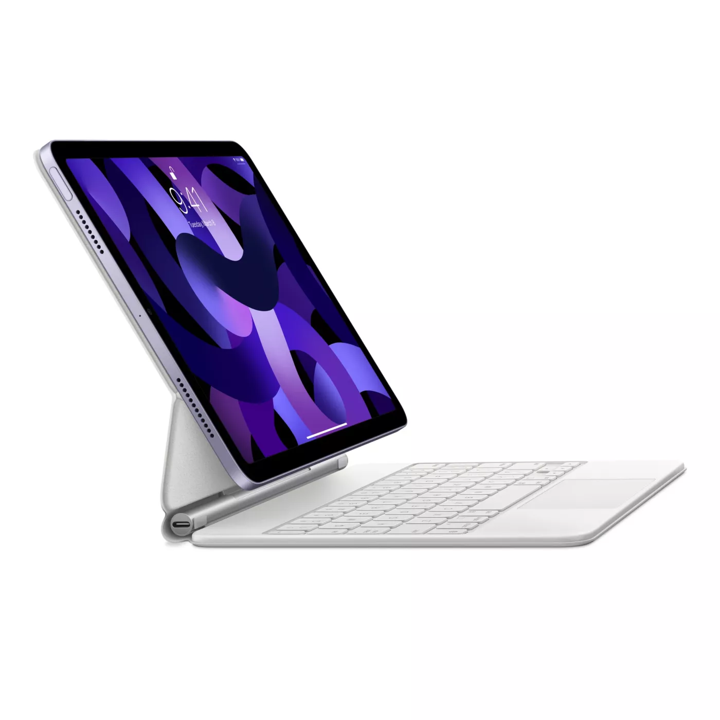 Magic Keyboard for iPad Pro 11-inch (3rd Gen) - Arabic - White