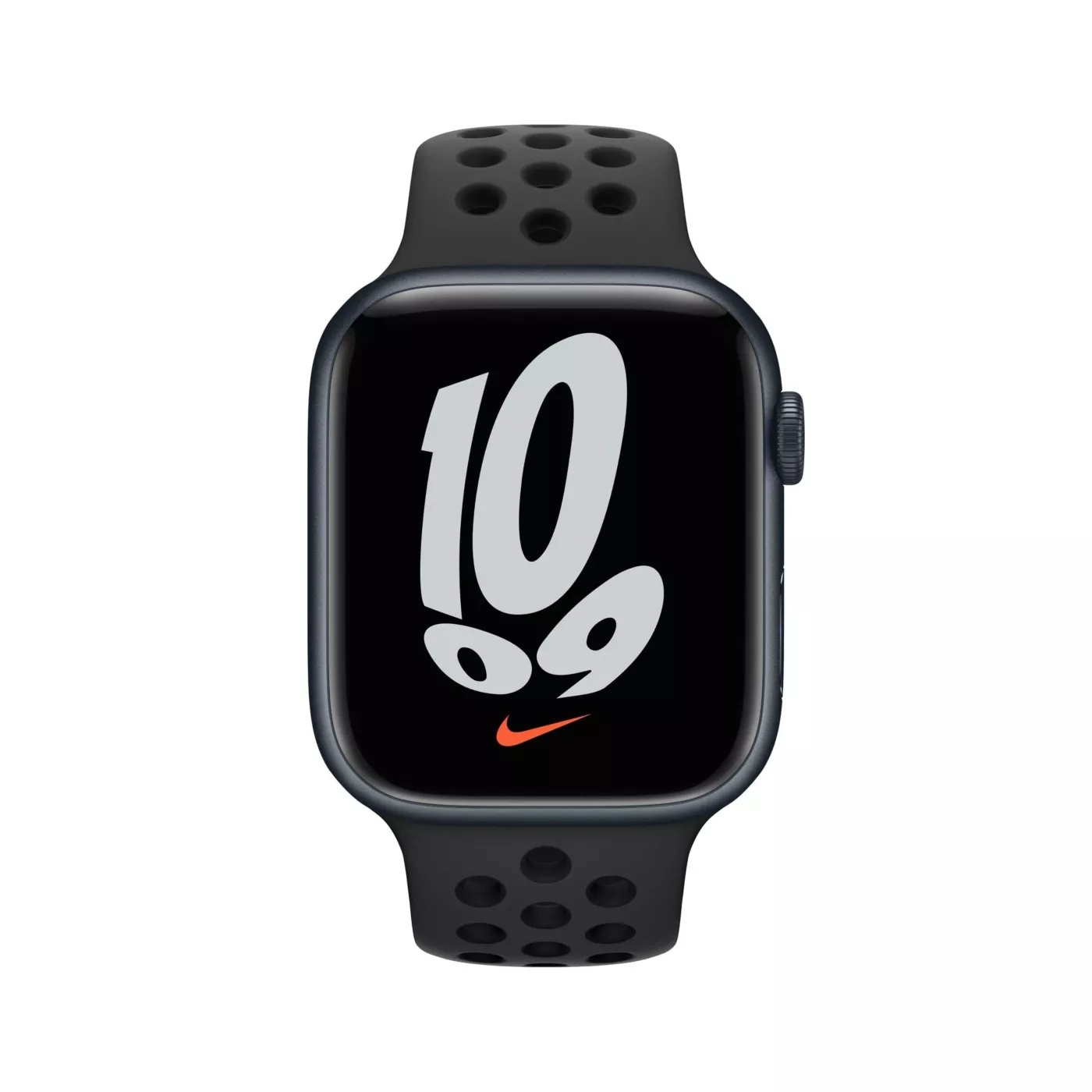 Apple Watch Nike Series 7 GPS 45mm Midnight Aluminium Case with Anthracite/Black Nike Sport Band