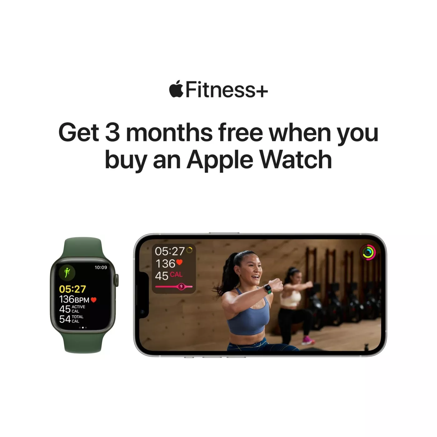 Apple Watch Nike Series 7 GPS 45mm Midnight Aluminium Case with Anthracite/Black Nike Sport Band