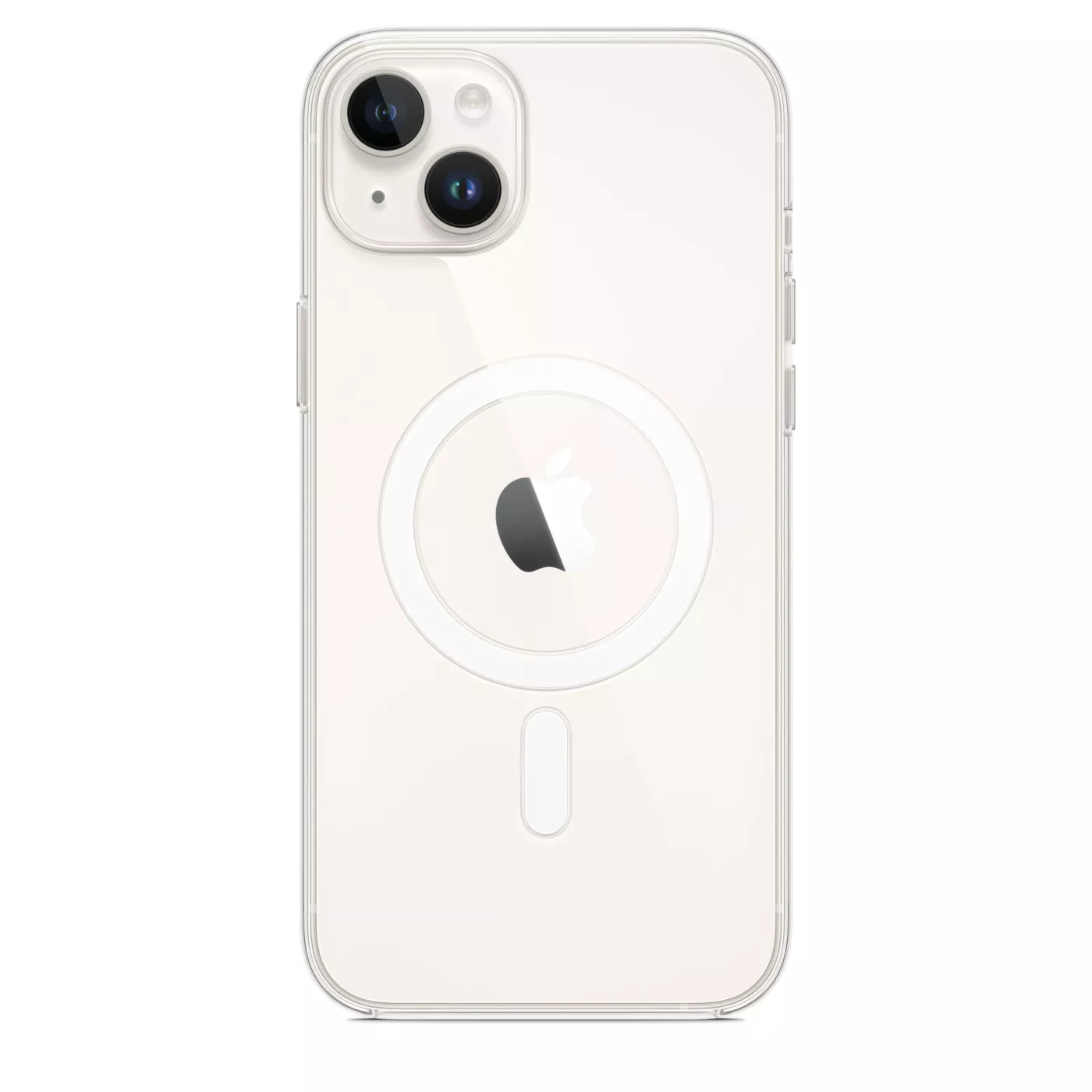 غطاء iPhone 14 Plus شفاف مع MagSafe