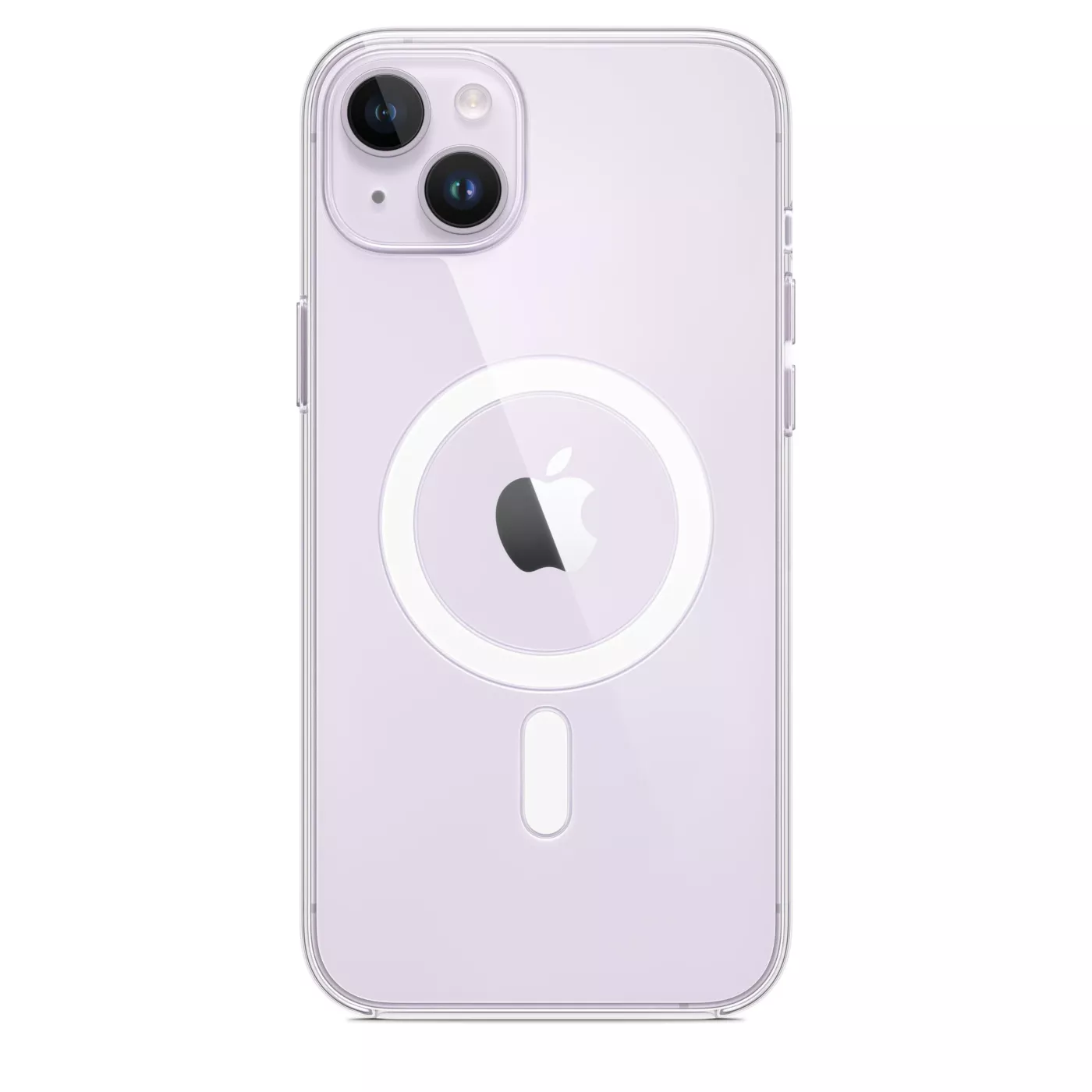 غطاء iPhone 14 Plus شفاف مع MagSafe