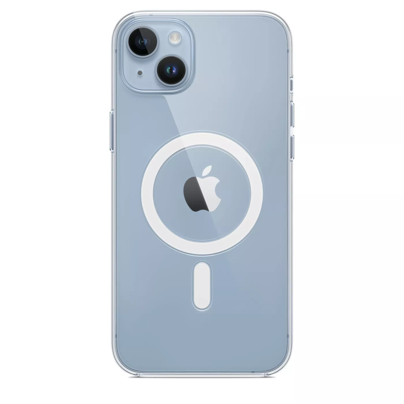 غطاء iPhone 14 Plus شفاف مع MagSafe