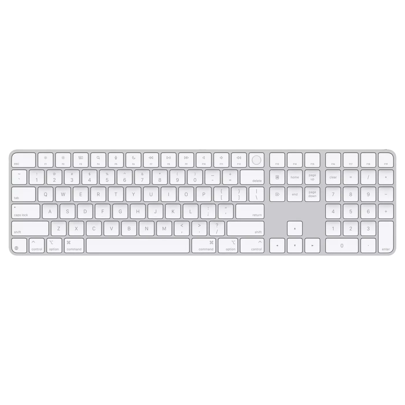Magic Keyboard with Numeric Keypad - English (US) - Silver