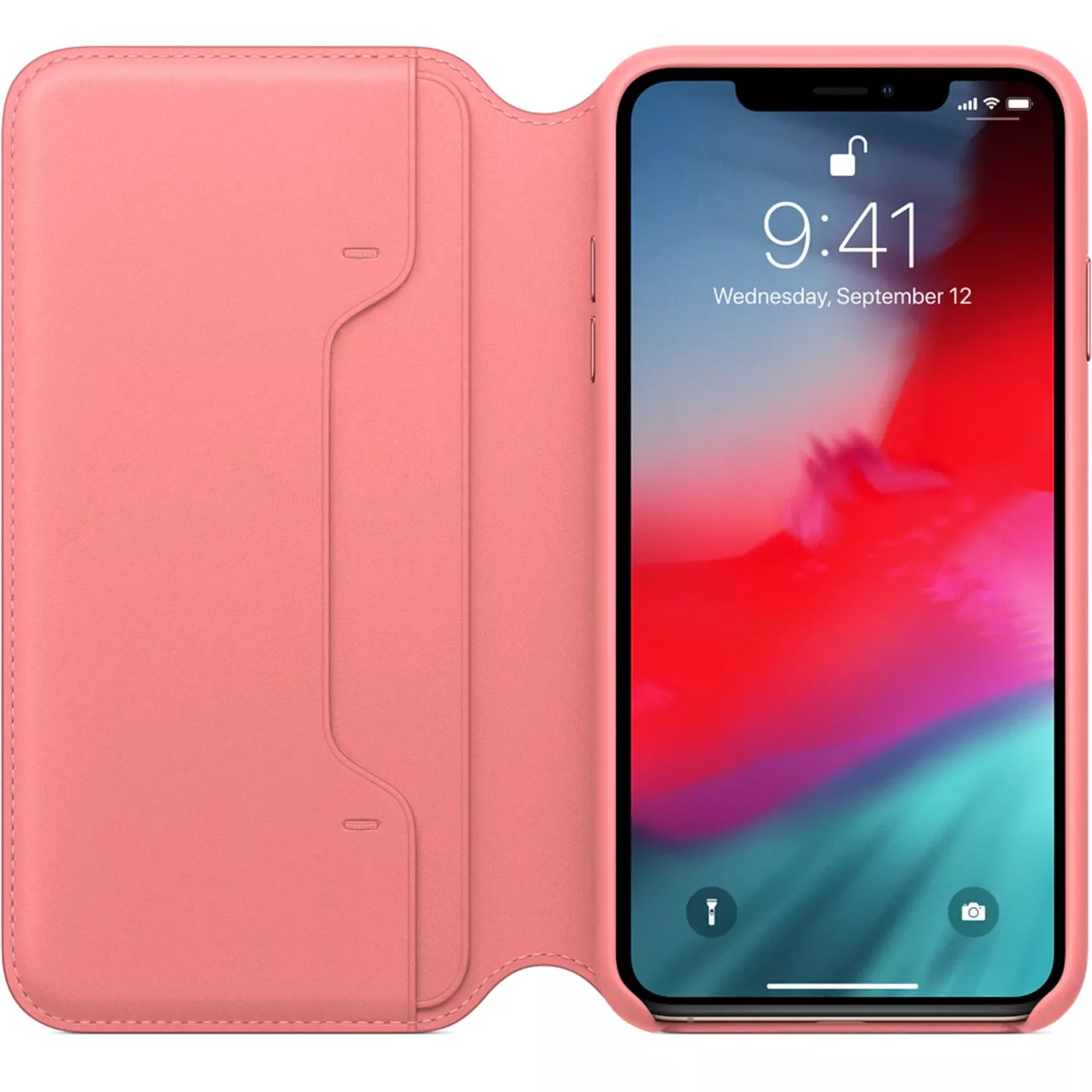 iPhone XS Max Leather Folio (PRODUCT)