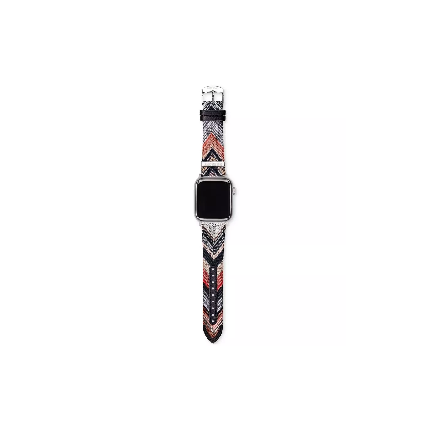 Missoni Zigzag Fabric Ardillon Apple Watch 42-45mm Strap SG - Multicol