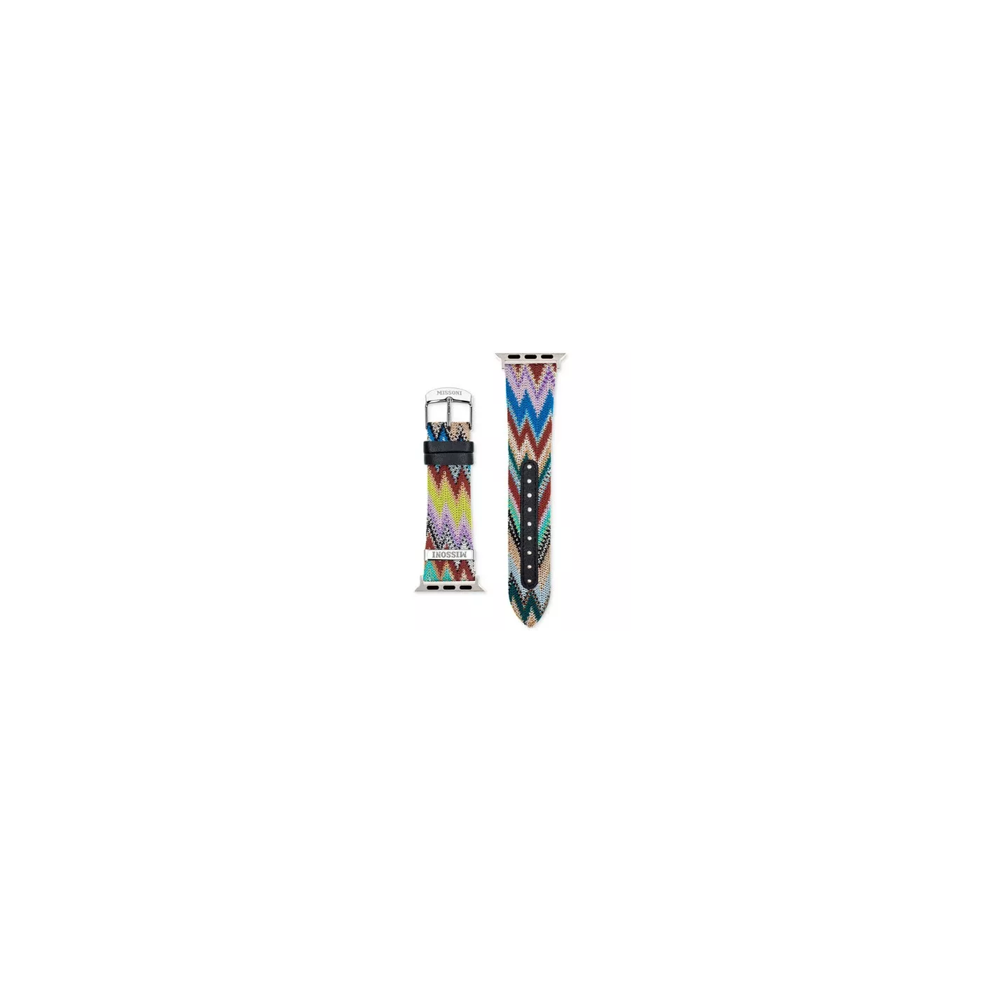 Missoni Zigzag Fabric Ardillon Apple Watch 38-41mm Strap - Multicolor