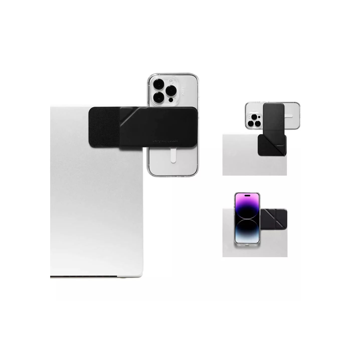 MOFT Magnetic Foldable iPhone Mount for MacBook - Black