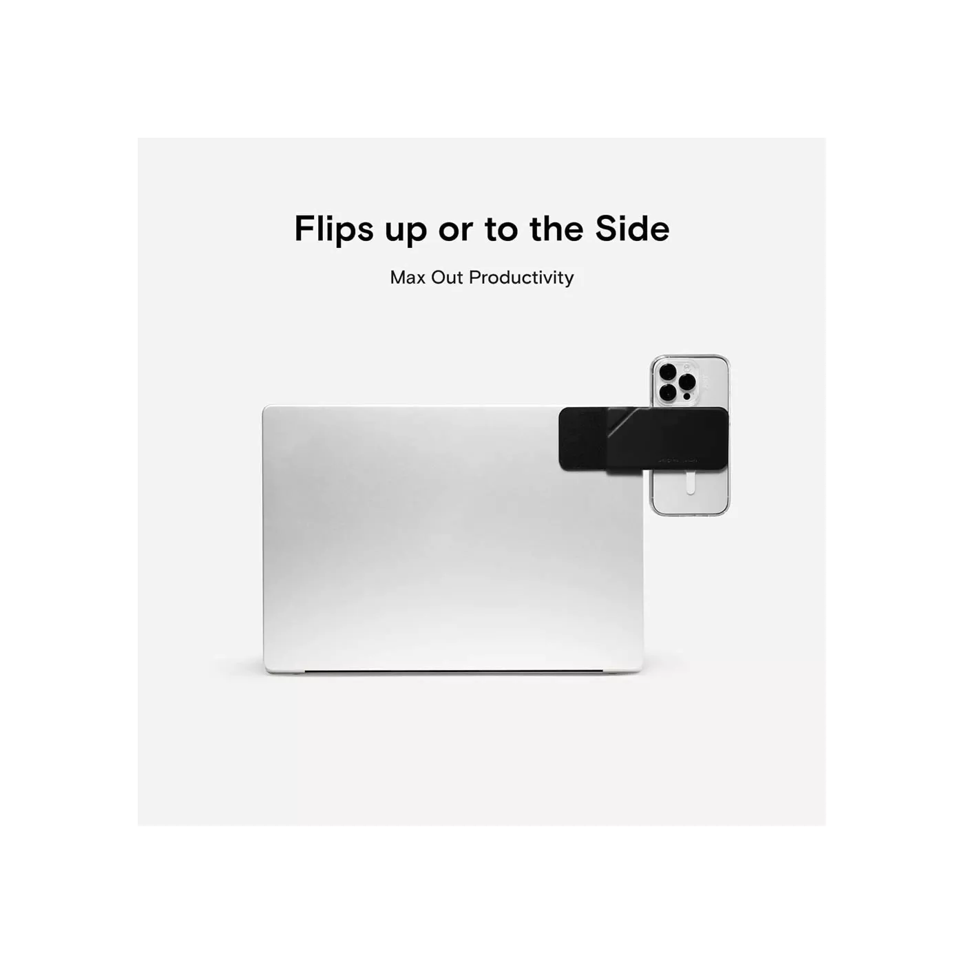 MOFT Magnetic Foldable iPhone Mount for MacBook - Black