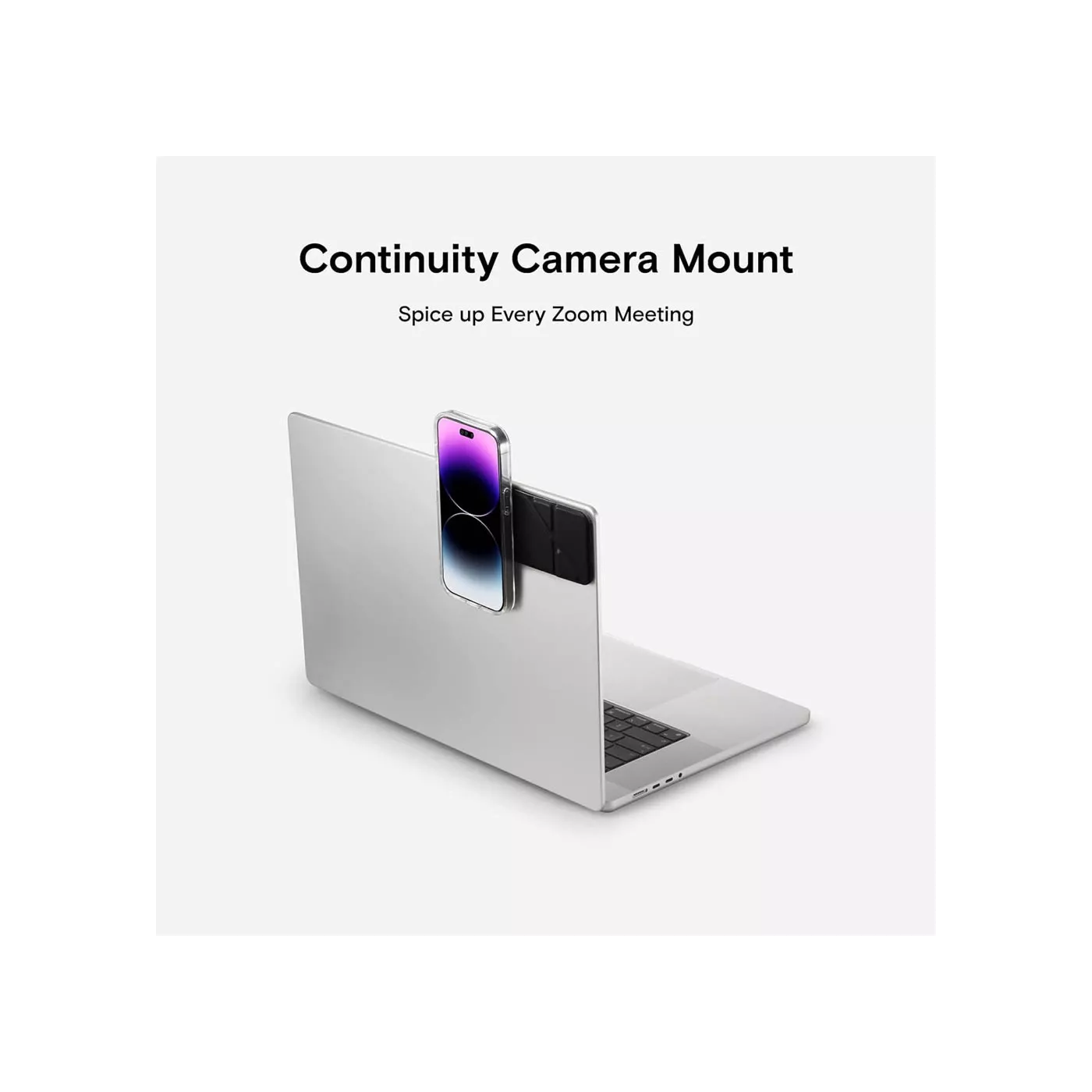 MOFT Magnetic Foldable iPhone Mount for MacBook - Black