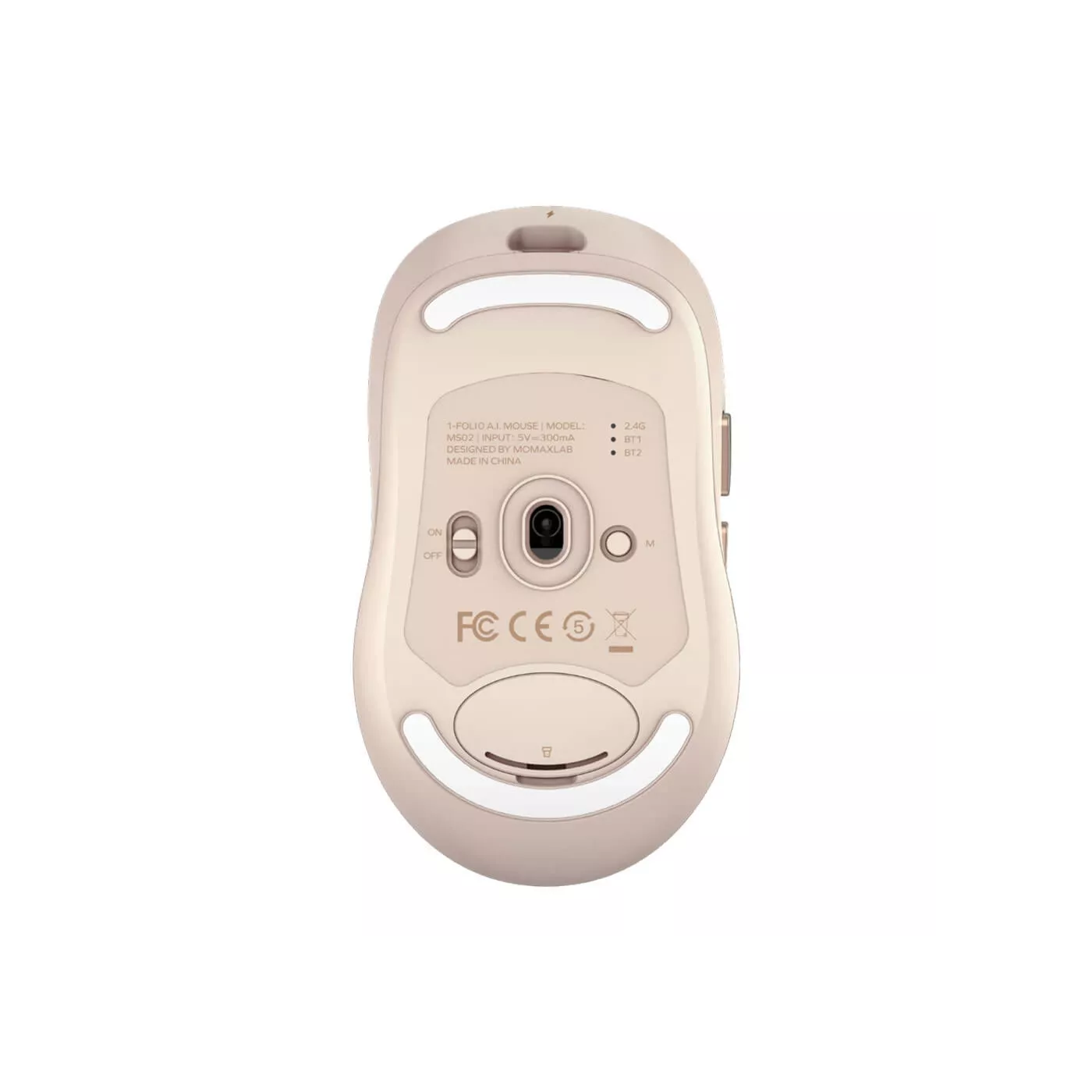 Momax 1-Folio AI Mouse - Desert Titanium