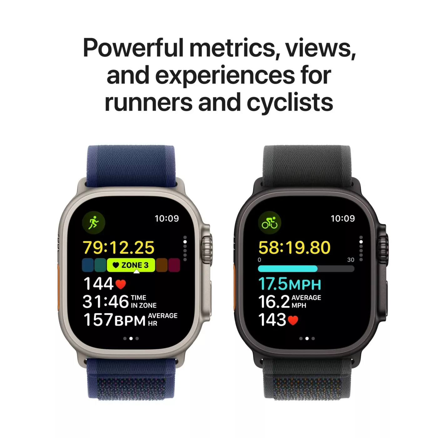 Apple Watch Ultra 2 GPS + Cellular 49mm Natural Titanium Case with Navy Ocean Band