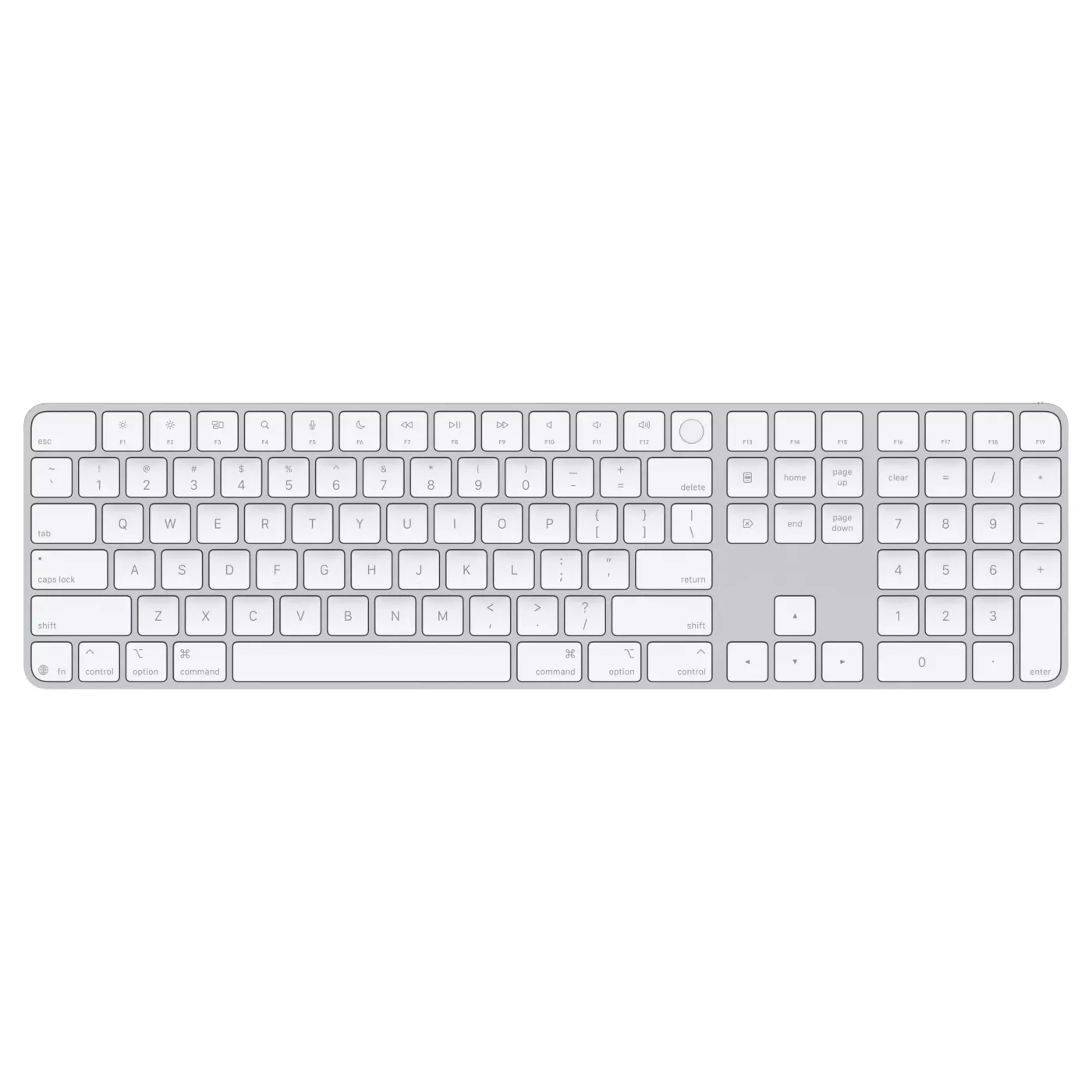 Magic Keyboard with Touch ID and Numeric Keypad - Arabic