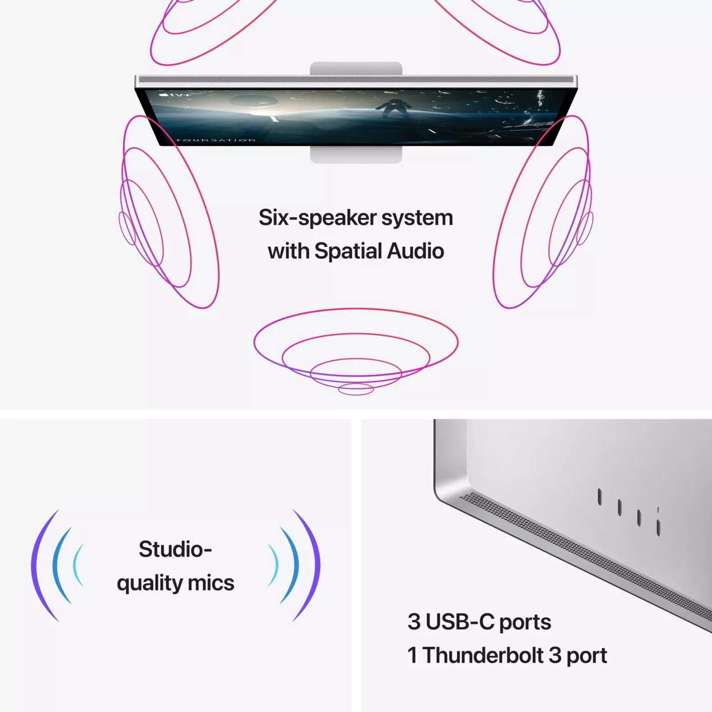 Apple Studio Display 27-inch 5K Standard Glass VESA Mount
