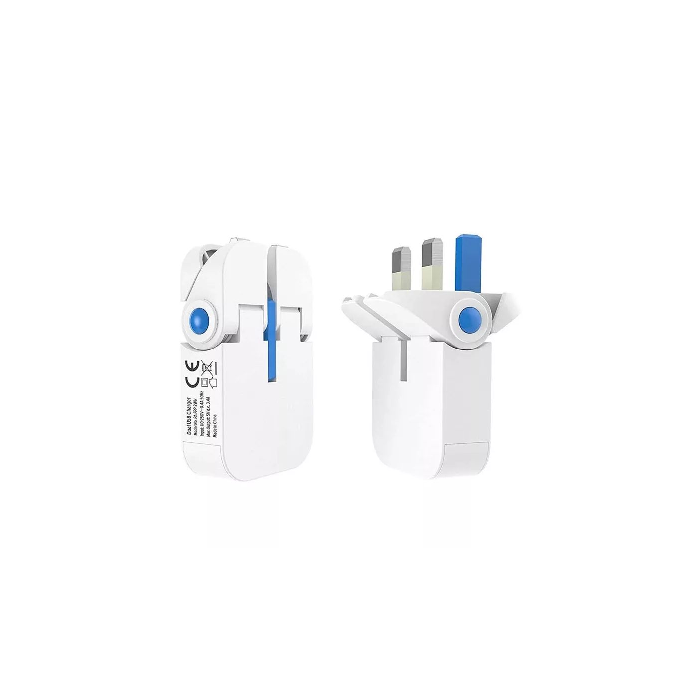 OneAdaptr Flip Duo Dual USB Charger