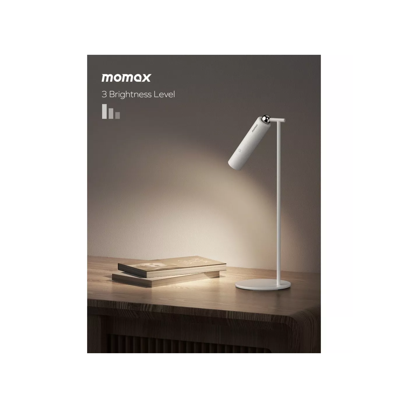 Momax Snaplux Portable LED Lamp - White