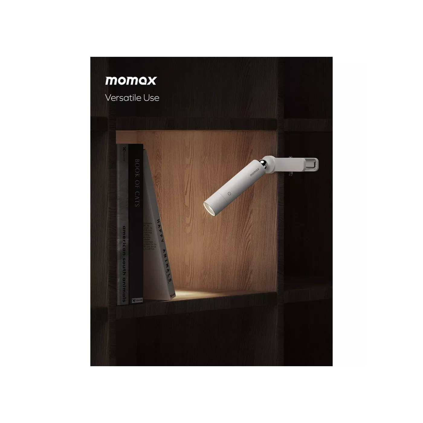 Momax Snaplux Portable LED Lamp - White