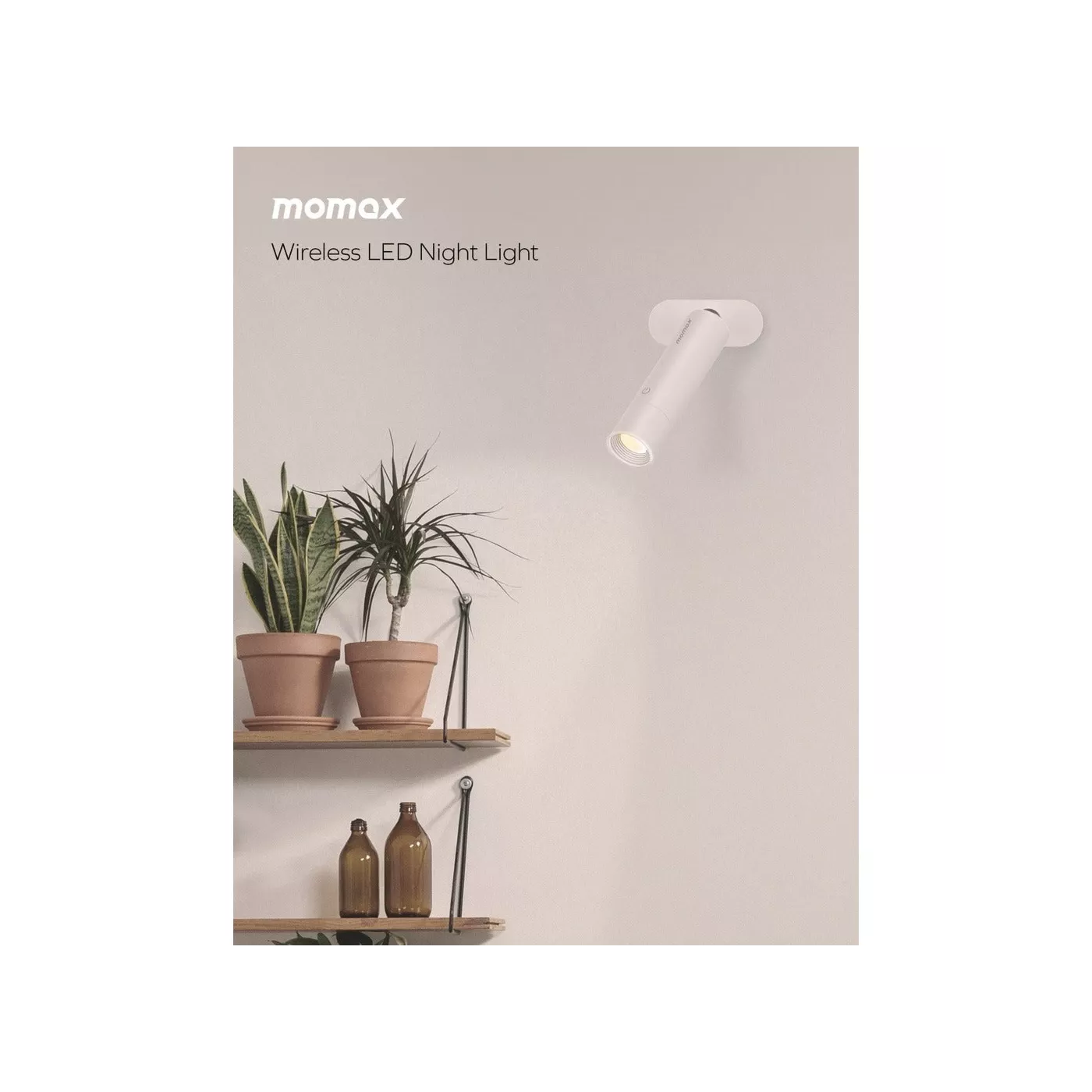 Momax Snaplux Portable LED Lamp - White