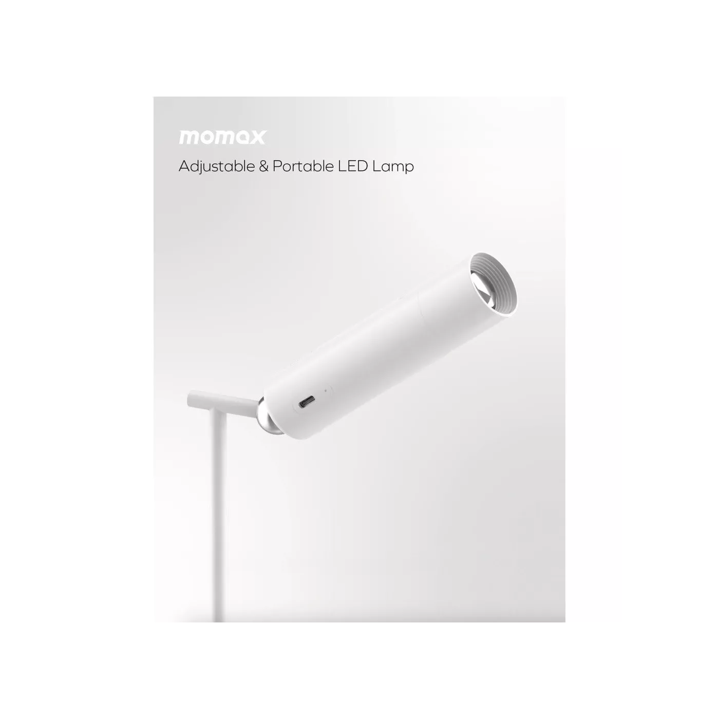 Momax Snaplux Portable LED Lamp - White